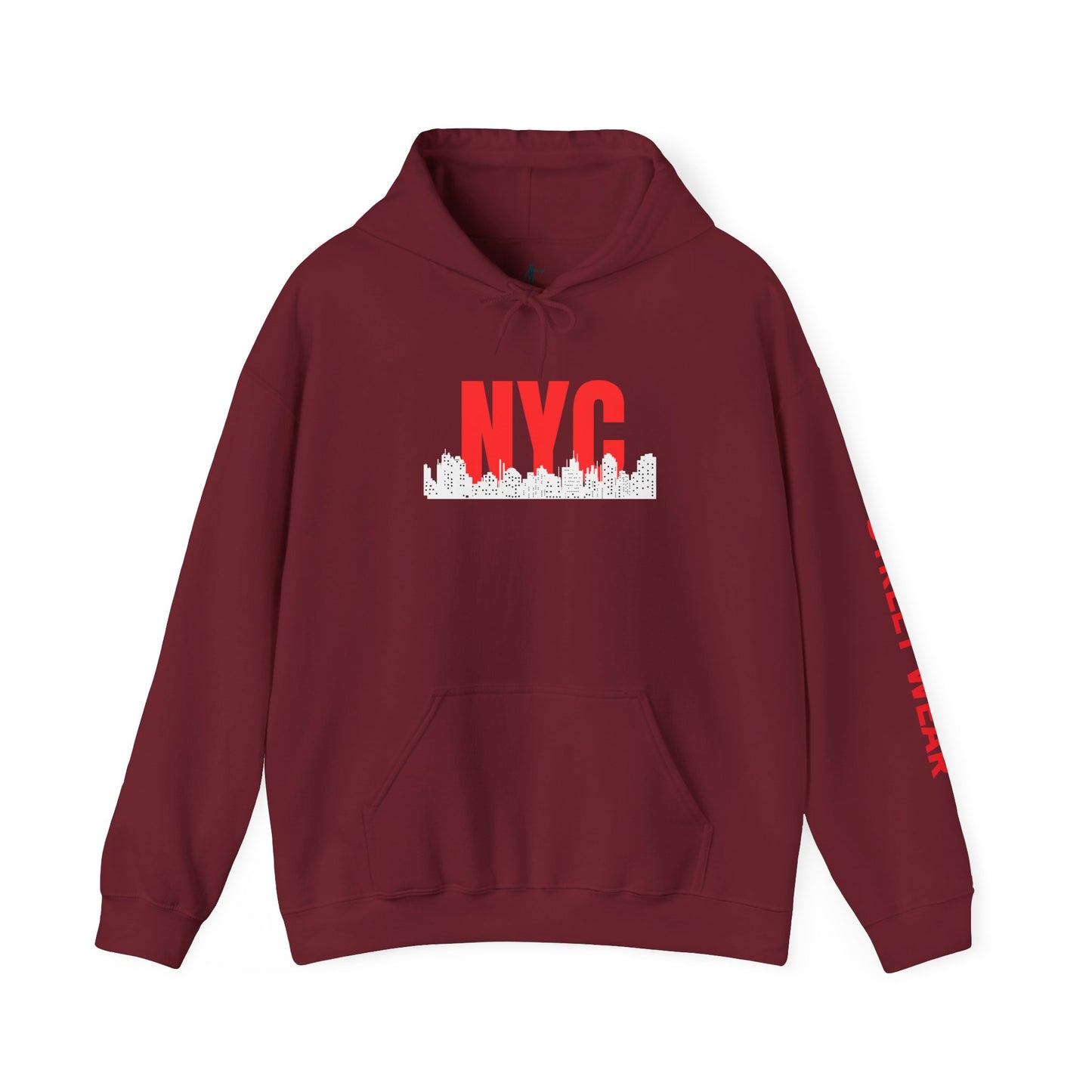 NYC Street Wear Hoodie, Unisex Heavy Blend Sweatshirt, New York Gift, Cozy Street Style, Fashion Statement, Urban Apparel