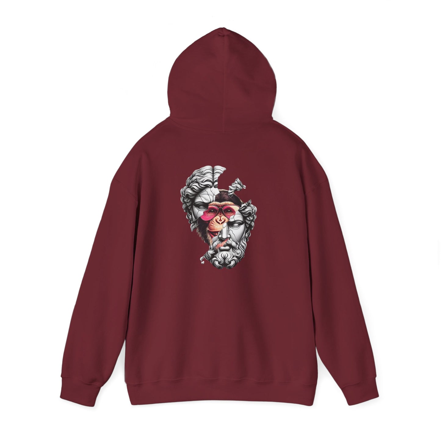 Reality Behind the Mask Sweatshirt | Unisex Heavy Blend™ Hoodie for Casual Wear, Pop Culture Apparel, Unique Gift, Statement Clothing
