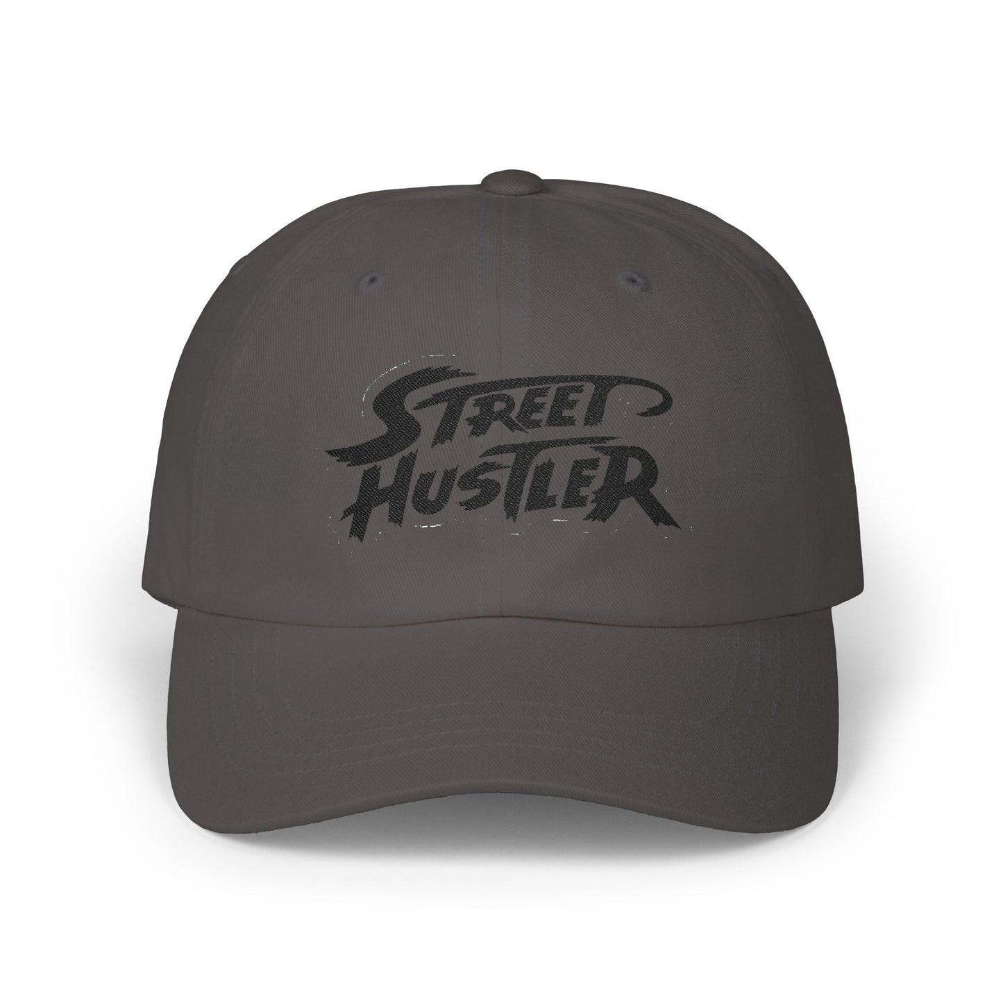 Street Hustler Classic Dad Cap, Casual Hat, Gift for Dads, Streetwear Accessories, Trendy Headwear