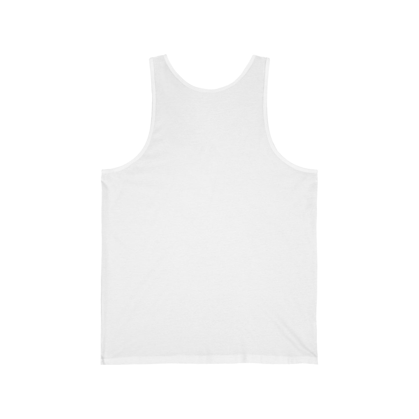 Beach Vibes Unisex Jersey Tank, Summer T-Shirt, Vacation Wear, Casual Style, Beach Party Top, Graphic Tank Top
