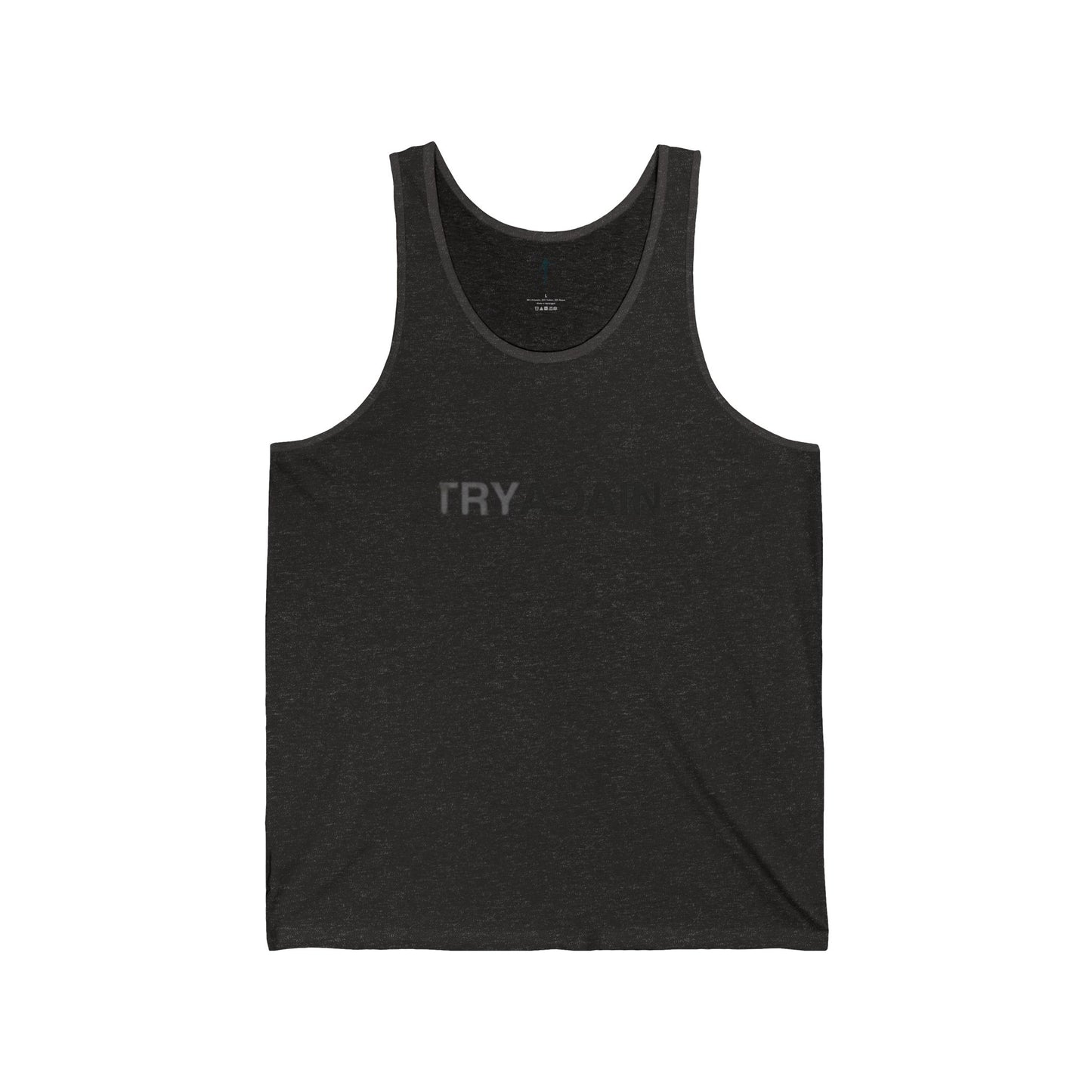 Motivational Unisex Jersey Tank - Perfect for Gym, Sports, Summer, Workout, Casual Style, Inspirational Apparel