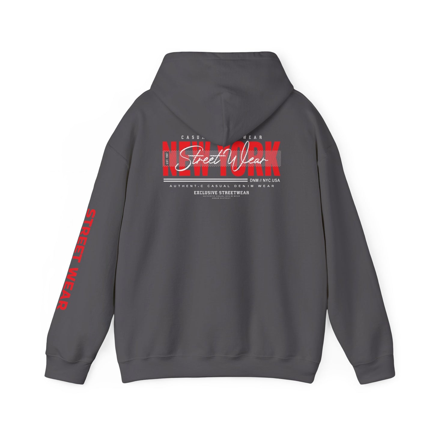NYC Street Wear Hoodie, Unisex Heavy Blend Sweatshirt, New York Gift, Cozy Street Style, Fashion Statement, Urban Apparel