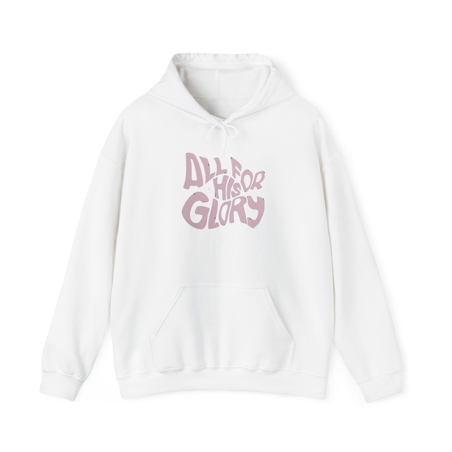 Unisex Heavy Blend™ Hooded Sweatshirt - ALL FOR HIS GLORY, Inspirational Hoodie, Motivational Sweatshirt, Gift for Him or Her, Cozy [...]