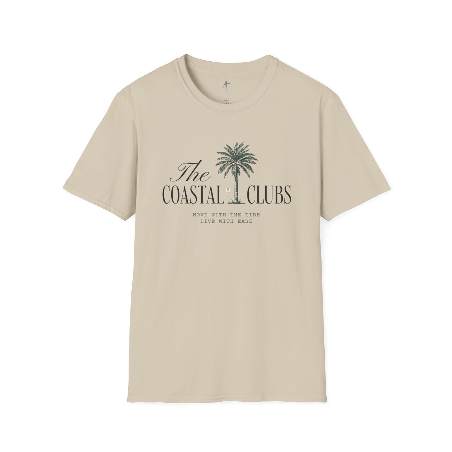Coastal Clubs T-Shirt | Relaxed Beach Vibe | Perfect for Summer, Vacation, Gifts, Relaxation, Casual Wear