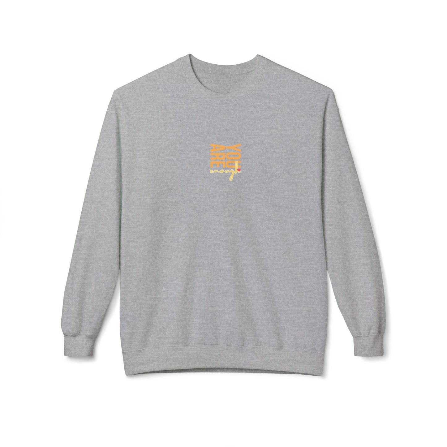 Black Blessed & Beautiful Fleece Sweatshirt, Unisex Crewneck, Cozy Gift, Comfort Wear, Festival Apparel, Positive Vibes