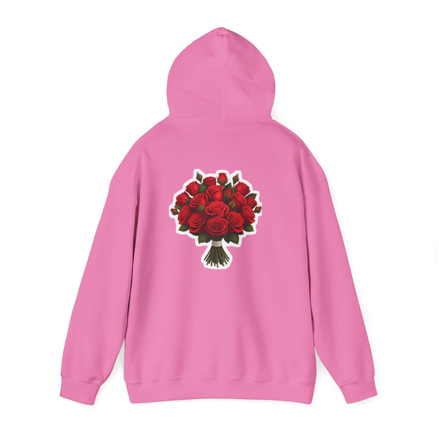 Rose Bouquet Hoodie, Floral Sweatshirt, Unisex Pullover, Gift for Her, Spring Fashion, Valentine’s Day Gift, Cozy Layer