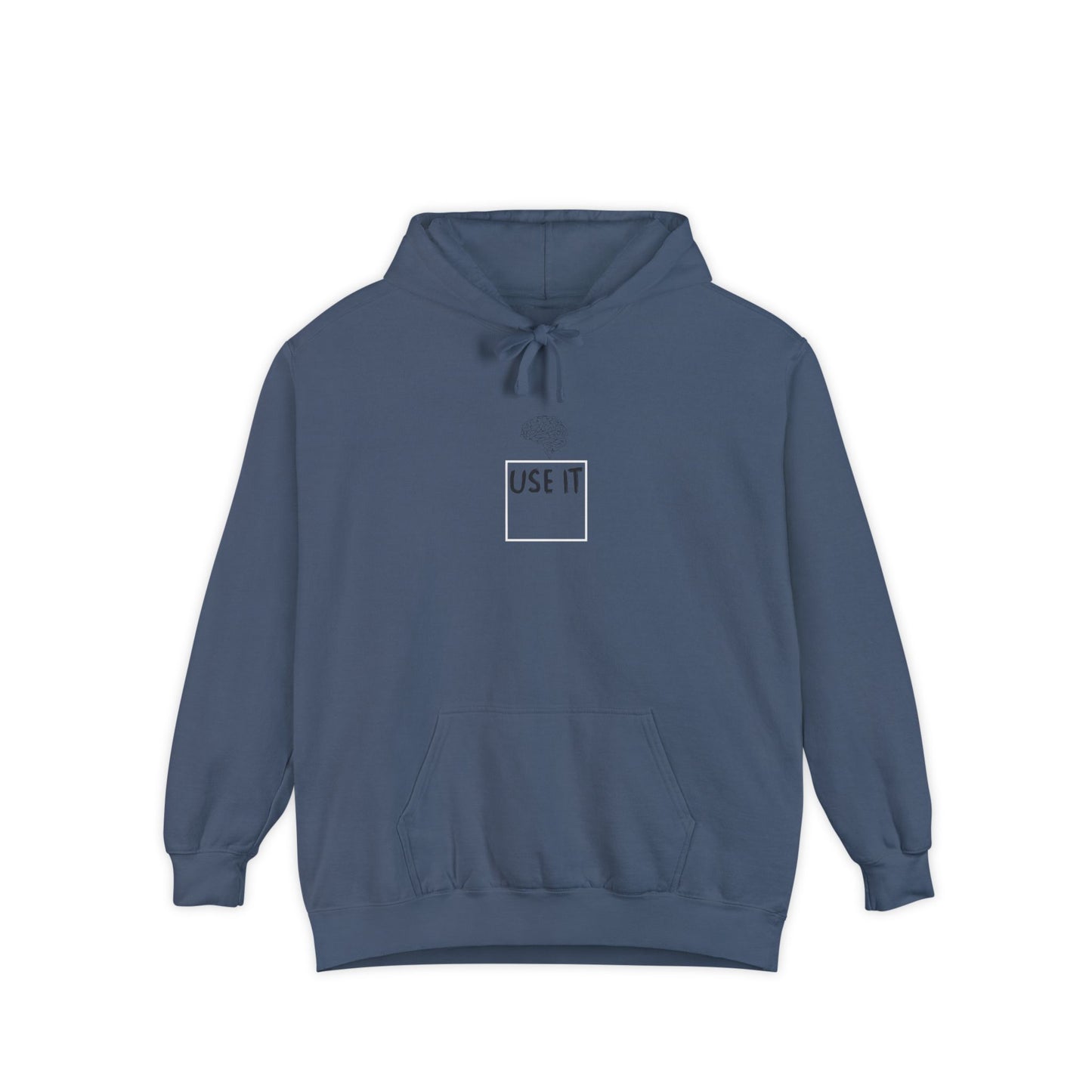 Creative Unisex Garment-Dyed Hoodie, Casual Wear, Unique Gift, Comfortable Sweatshirt, Inspirational Hoodie, Everyday Fashion