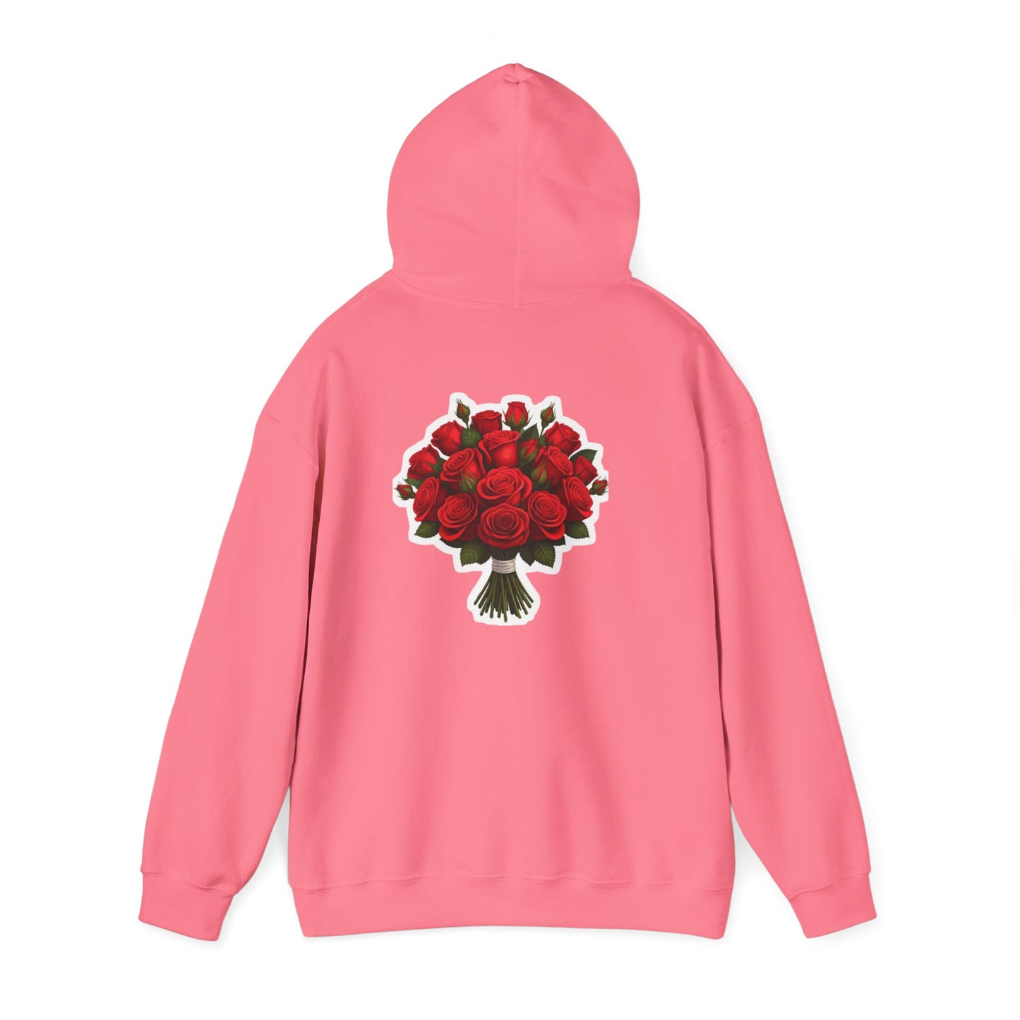 Rose Bouquet Hoodie, Floral Sweatshirt, Unisex Pullover, Gift for Her, Spring Fashion, Valentine’s Day Gift, Cozy Layer