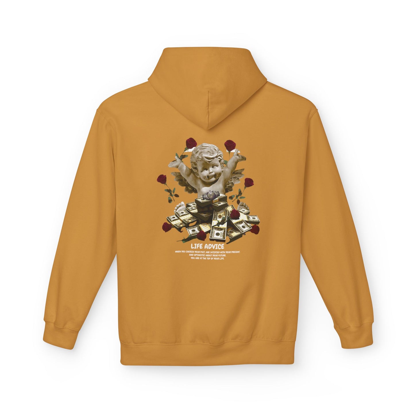 Money Vibes Fleece Hoodie - Stylish Unisex Softstyle Hoodie, Inspirational Gift, Casualwear, Trendy Apparel, Everyday Comfort