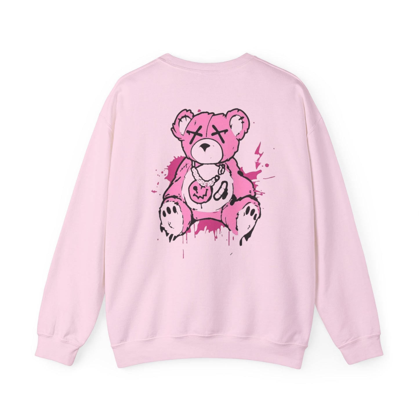 Edgy Graphic Crewneck Sweatshirt | Unisex Oversized Top for Streetwear Lovers, Perfect Gift for Art Enthusiasts, Cool Casual Wear