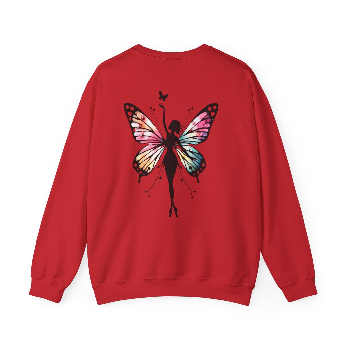 Butterfly Magic Unisex Crewneck Sweatshirt, Cozy Sweater, Gift for Her, Spring Fashion, Casual Outfit