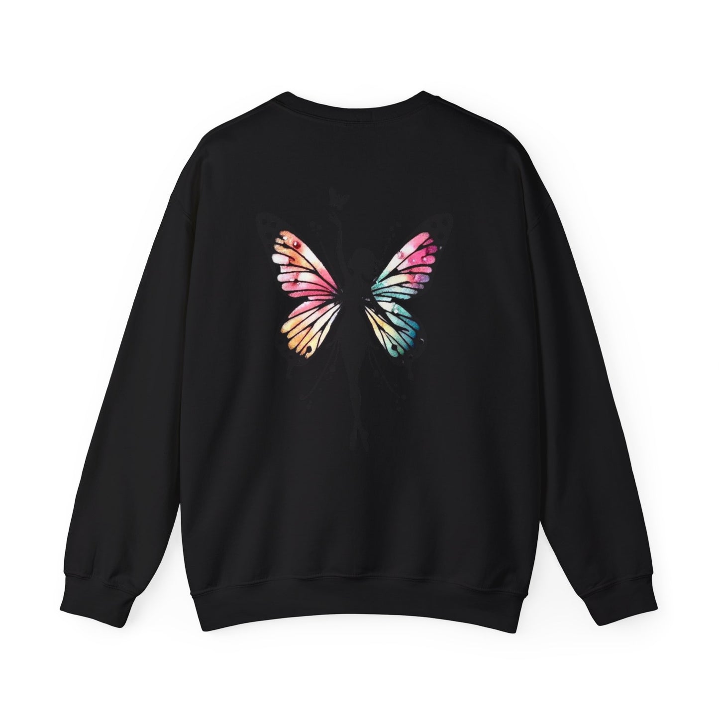 Butterfly Magic Unisex Crewneck Sweatshirt, Cozy Sweater, Gift for Her, Spring Fashion, Casual Outfit