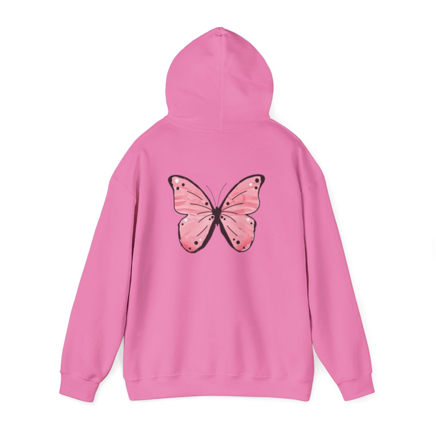 Enjoy Life Butterfly Hoodie, Cozy Unisex Sweatshirt, Inspirational Clothing, Gift for Her, Boho Style, Add to Wardrobe
