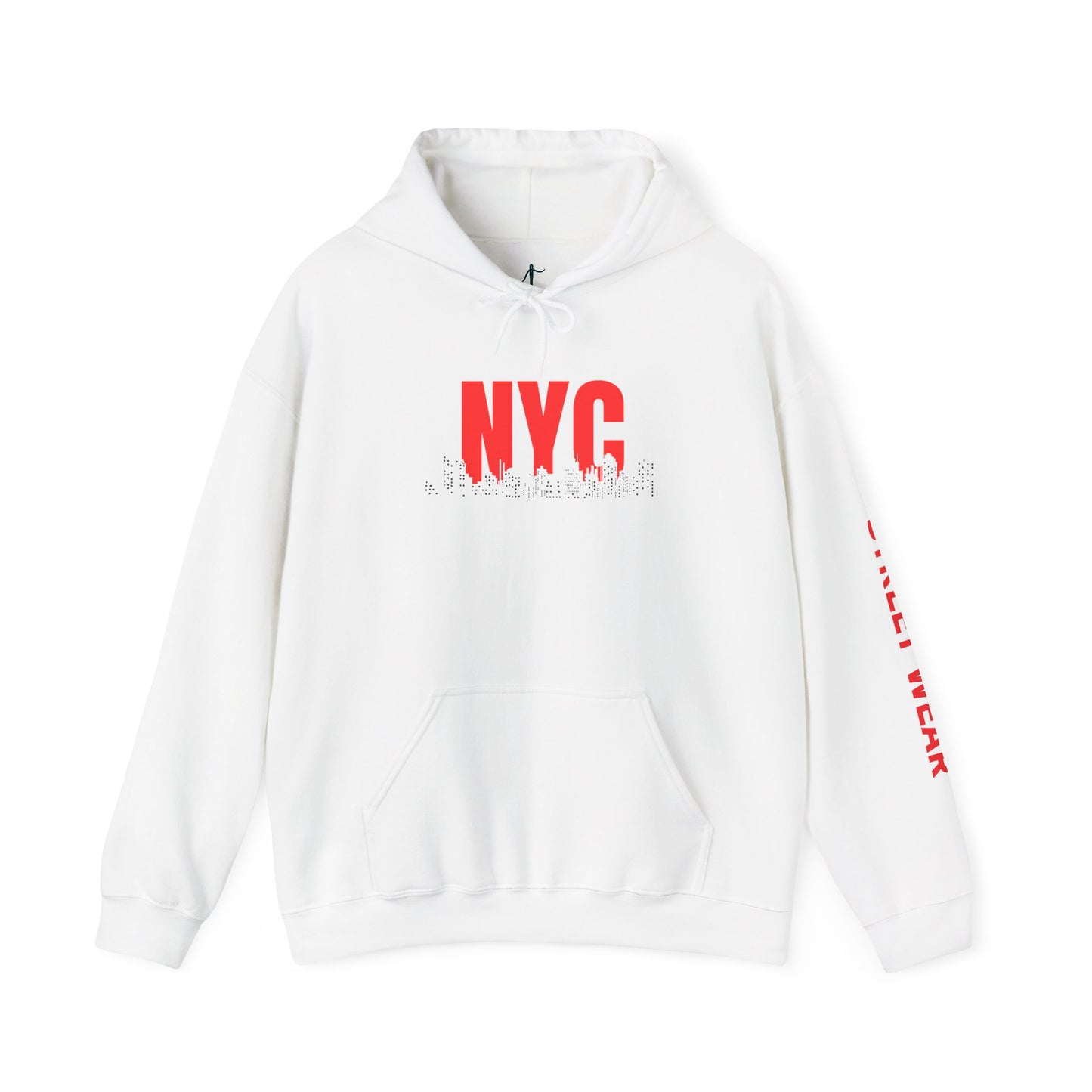NYC Street Wear Hoodie, Unisex Heavy Blend Sweatshirt, New York Gift, Cozy Street Style, Fashion Statement, Urban Apparel