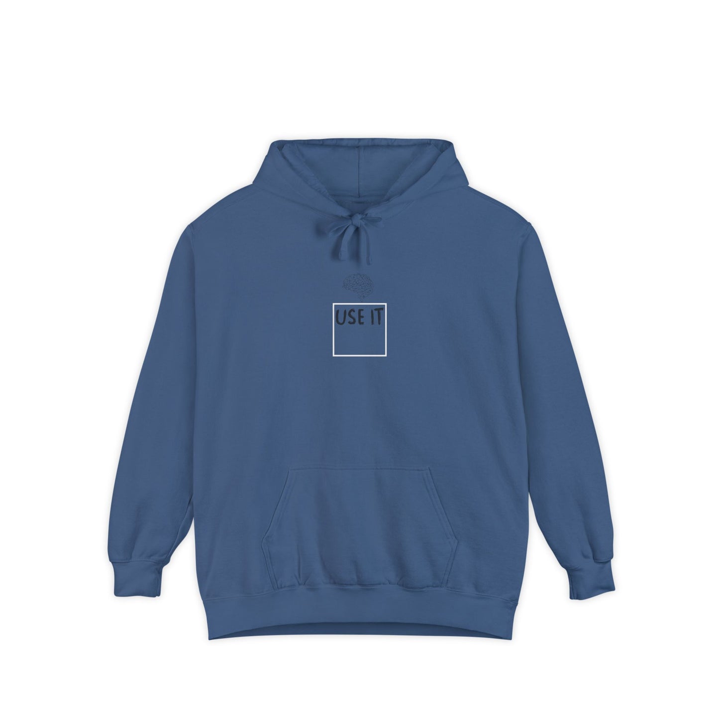 Creative Unisex Garment-Dyed Hoodie, Casual Wear, Unique Gift, Comfortable Sweatshirt, Inspirational Hoodie, Everyday Fashion