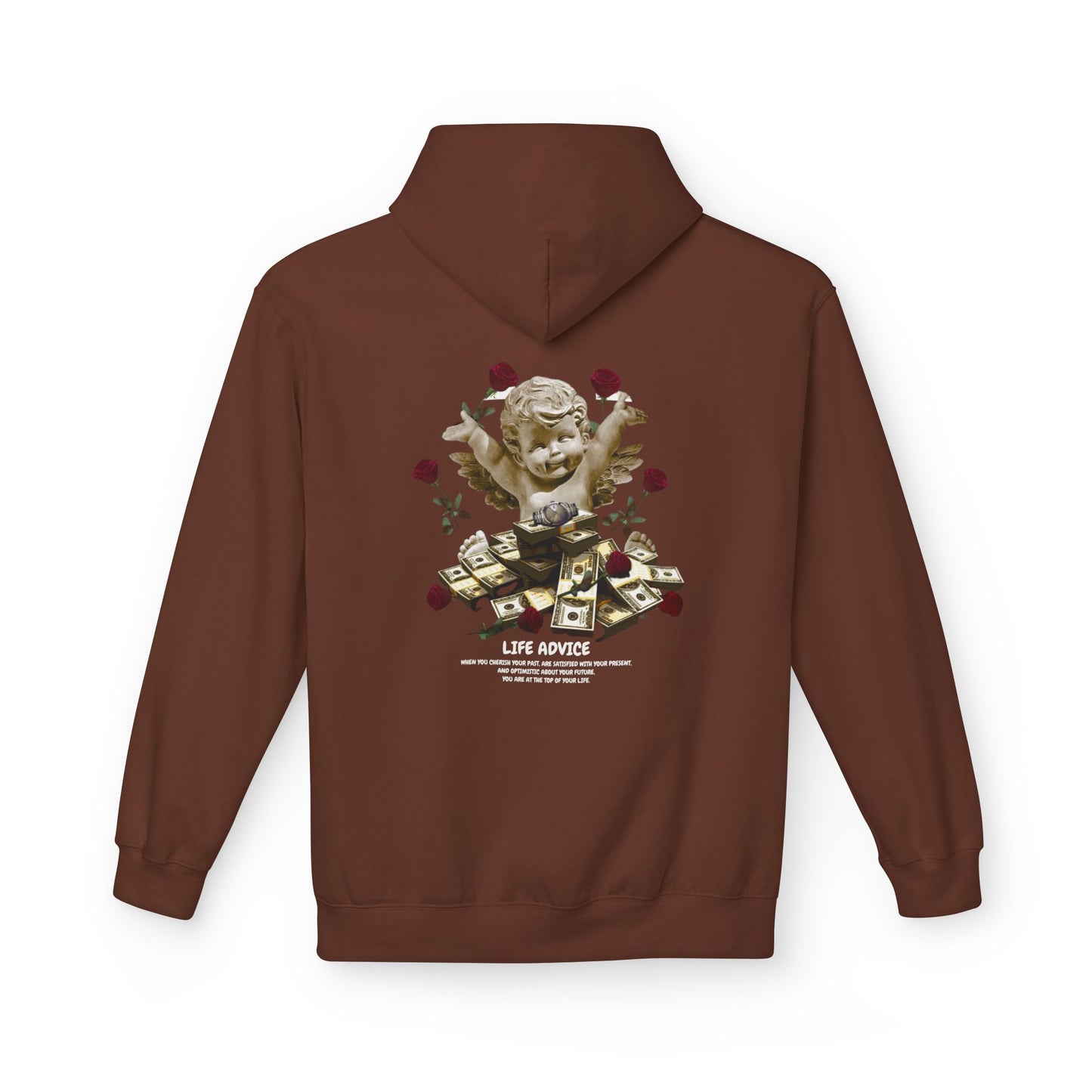 Money Vibes Fleece Hoodie - Stylish Unisex Softstyle Hoodie, Inspirational Gift, Casualwear, Trendy Apparel, Everyday Comfort