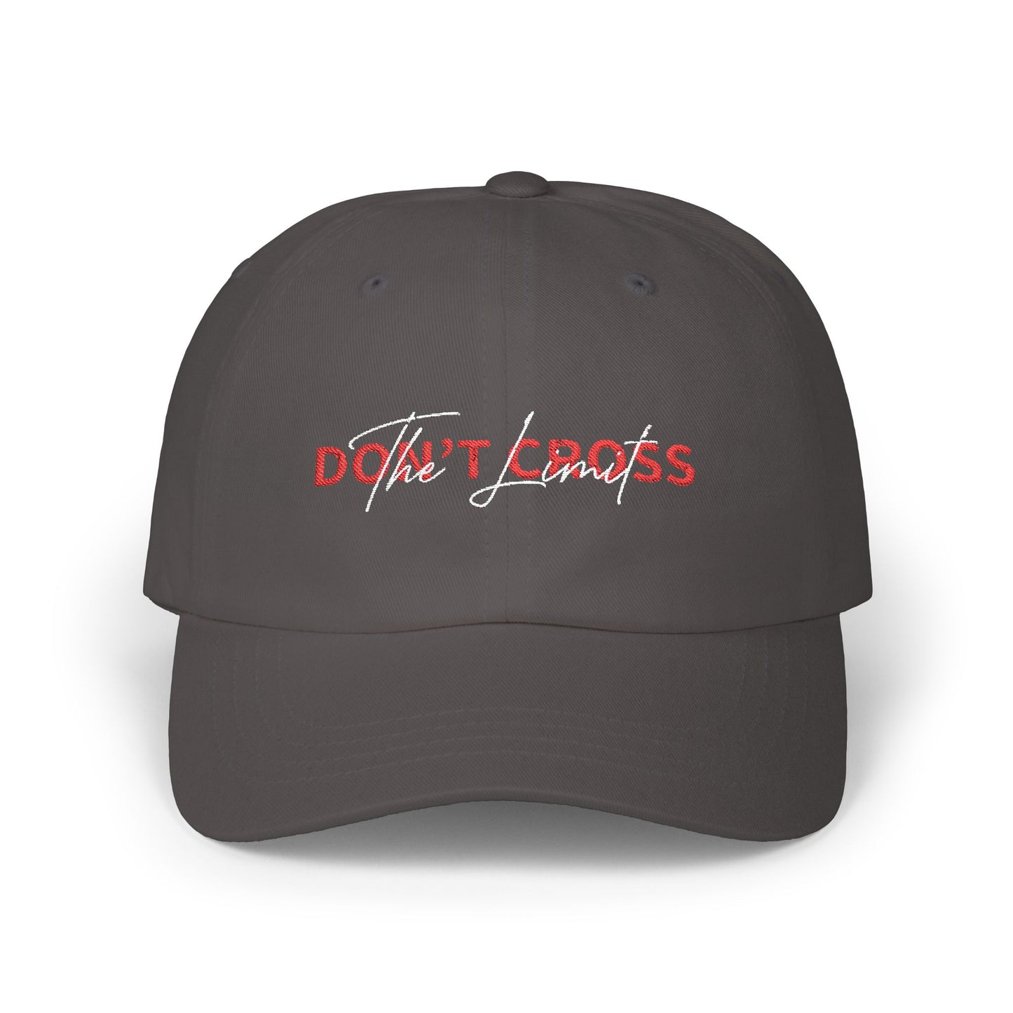 Don't Cross Classic Dad Cap - Stylish Father's Day Gift, Casual Accessories, Trendy Cap, Unique Embroidered Hat, Everyday Wear