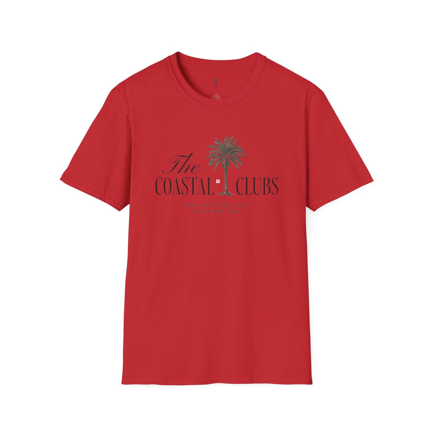 Coastal Clubs T-Shirt | Relaxed Beach Vibe | Perfect for Summer, Vacation, Gifts, Relaxation, Casual Wear