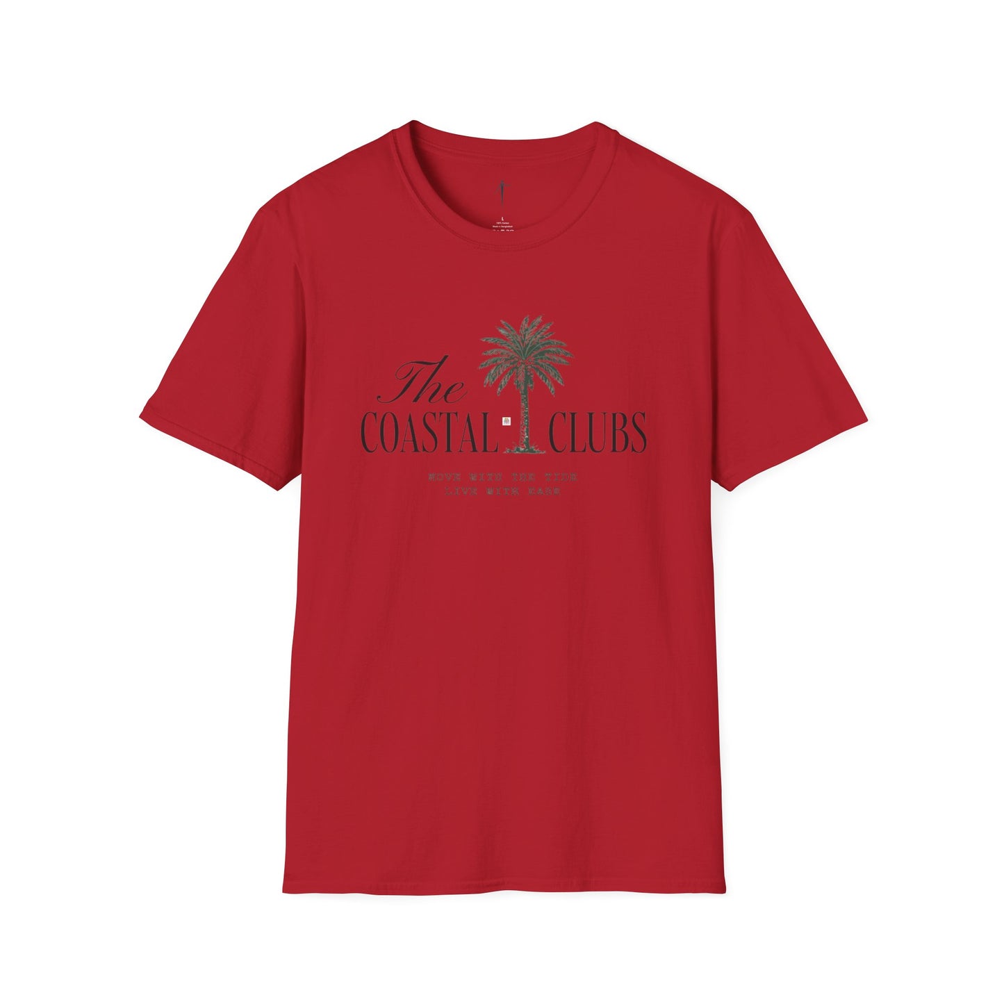 Coastal Clubs T-Shirt | Relaxed Beach Vibe | Perfect for Summer, Vacation, Gifts, Relaxation, Casual Wear