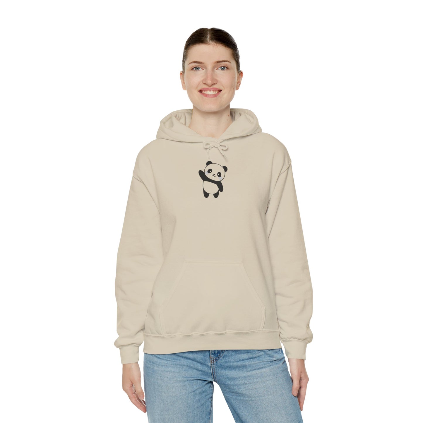 Cute Panda Hooded Sweatshirt, Cozy Sweatshirt for Animal Lovers, Funny Gift for Birthdays, Relaxation and Motivational Hoodie, Unisex [...]