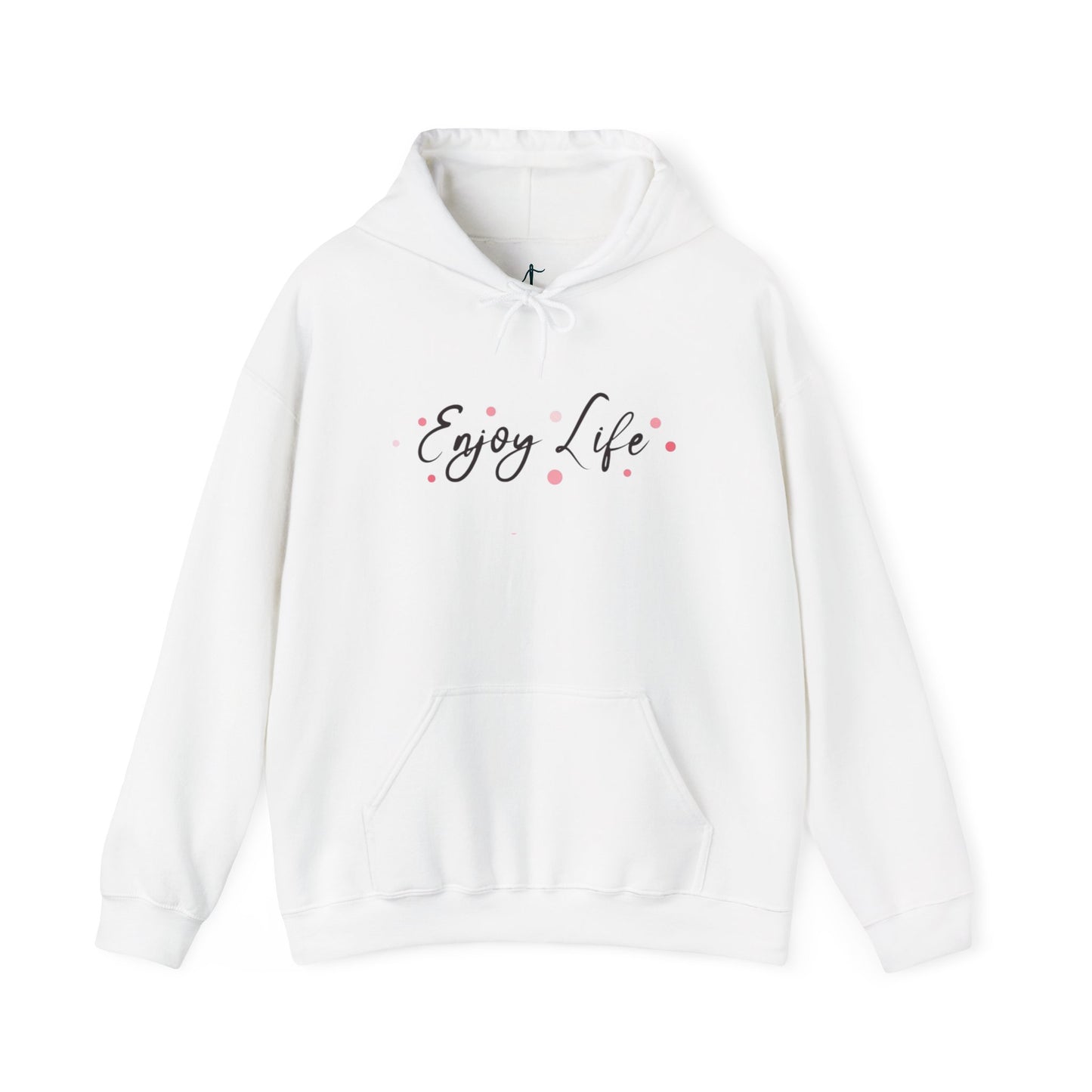 Enjoy Life Butterfly Hoodie, Cozy Unisex Sweatshirt, Inspirational Clothing, Gift for Her, Boho Style, Add to Wardrobe