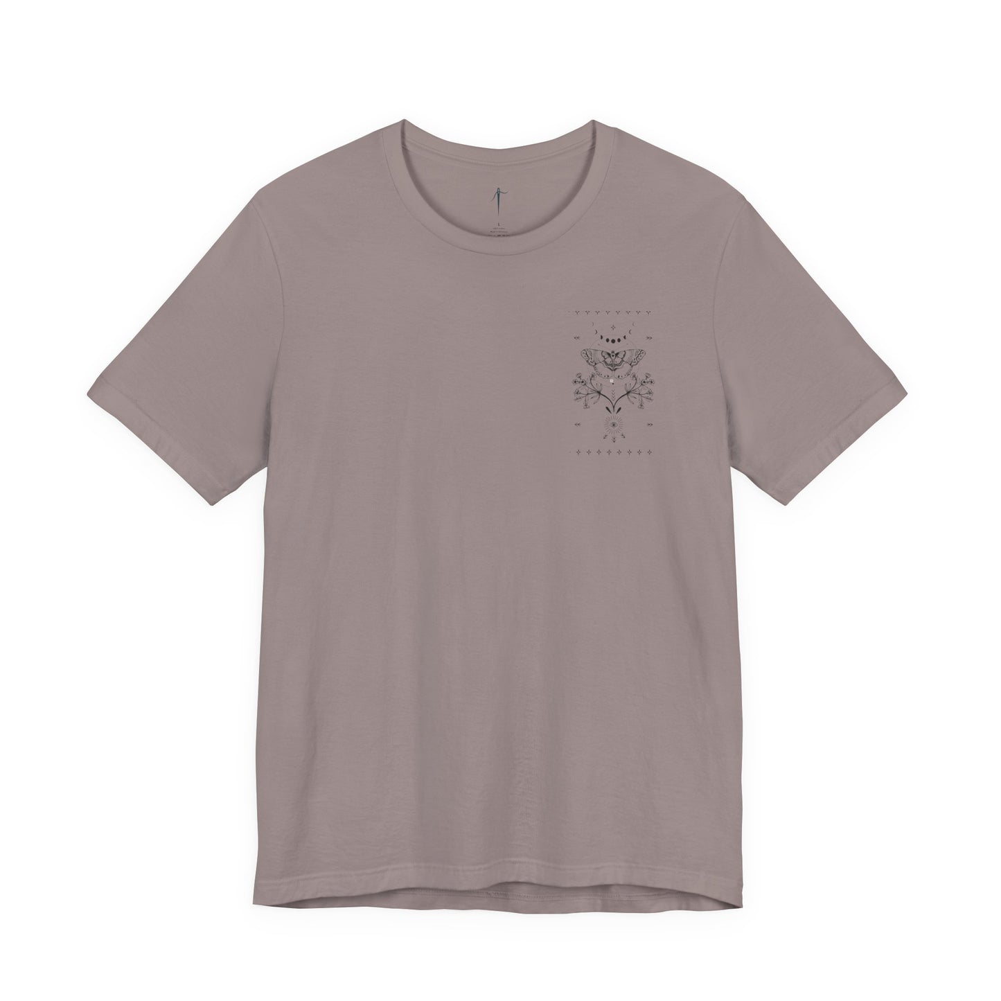 Butterfly Floral Unisex Tee - Nature Lover Gift, Casual Wear, Graphic Tee, Birthday Present, Summer Essentials, Boho Style