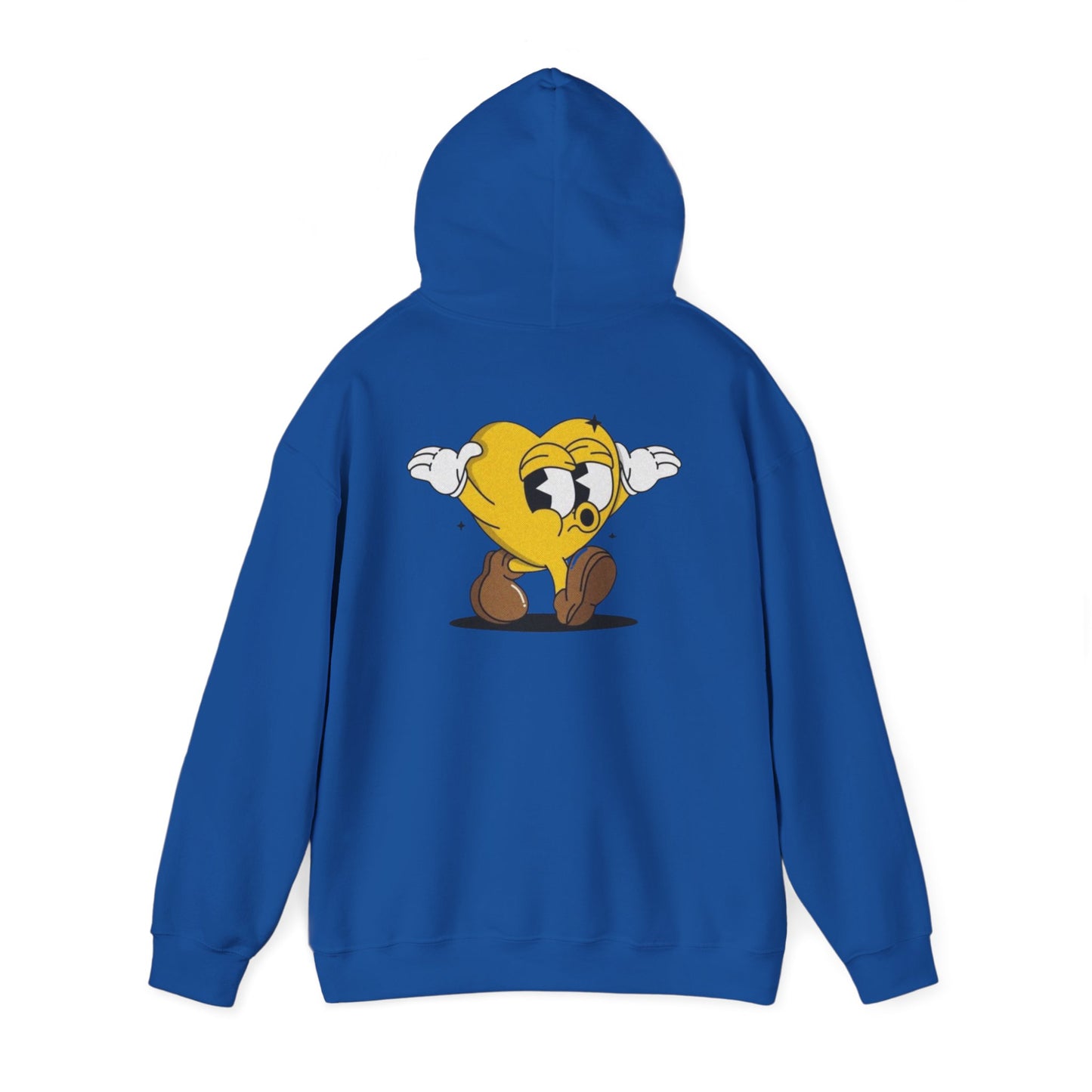 Grow With The Flow Hoodie - Unisex Heavy Blend™ Sweatshirt, Cozy Athleisure, Gift for Friends, Casual Wear, Unique Graphic Design