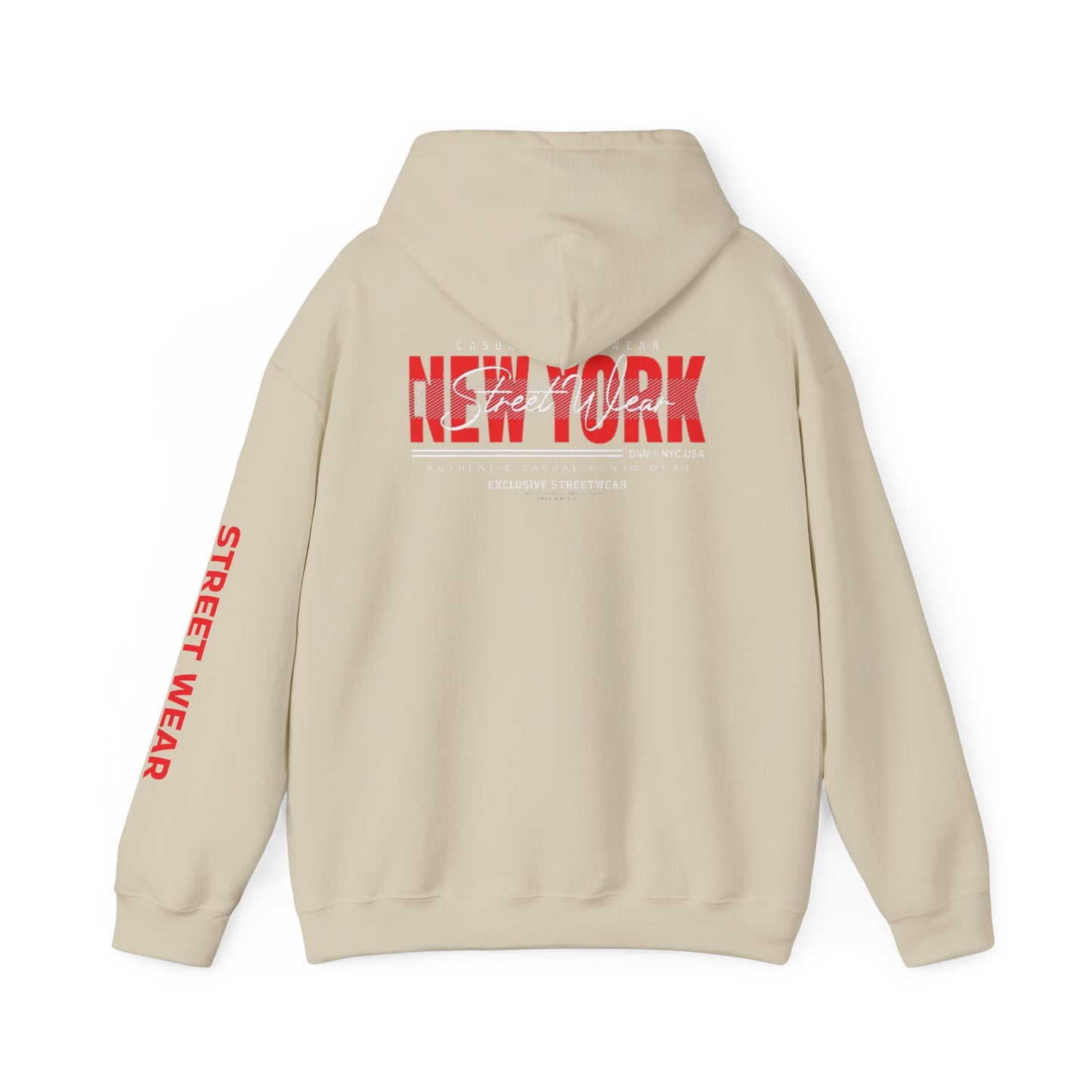 NYC Street Wear Hoodie, Unisex Heavy Blend Sweatshirt, New York Gift, Cozy Street Style, Fashion Statement, Urban Apparel