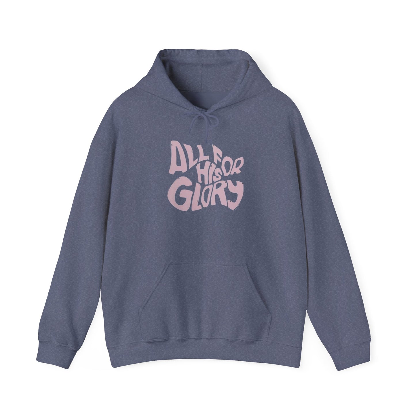 Unisex Heavy Blend™ Hooded Sweatshirt - ALL FOR HIS GLORY, Inspirational Hoodie, Motivational Sweatshirt, Gift for Him or Her, Cozy [...]
