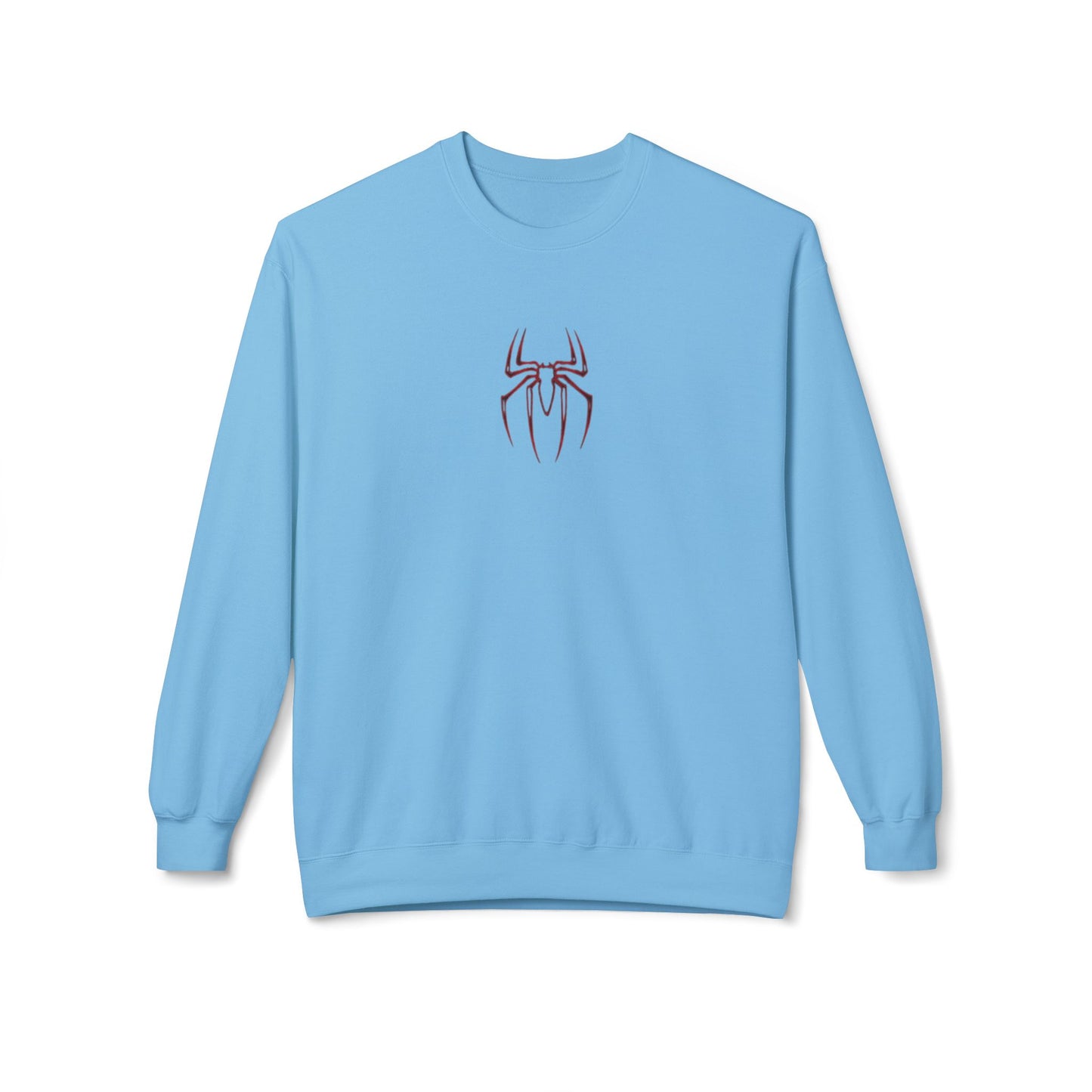 Marvel Spider Graphic Crewneck Sweatshirt, Unisex Casual Wear, Gift for Fans, Cozy Layering, Perfect for Halloween, Comic Con