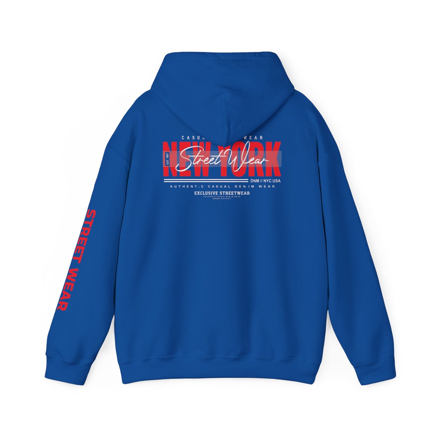 NYC Street Wear Hoodie, Unisex Heavy Blend Sweatshirt, New York Gift, Cozy Street Style, Fashion Statement, Urban Apparel