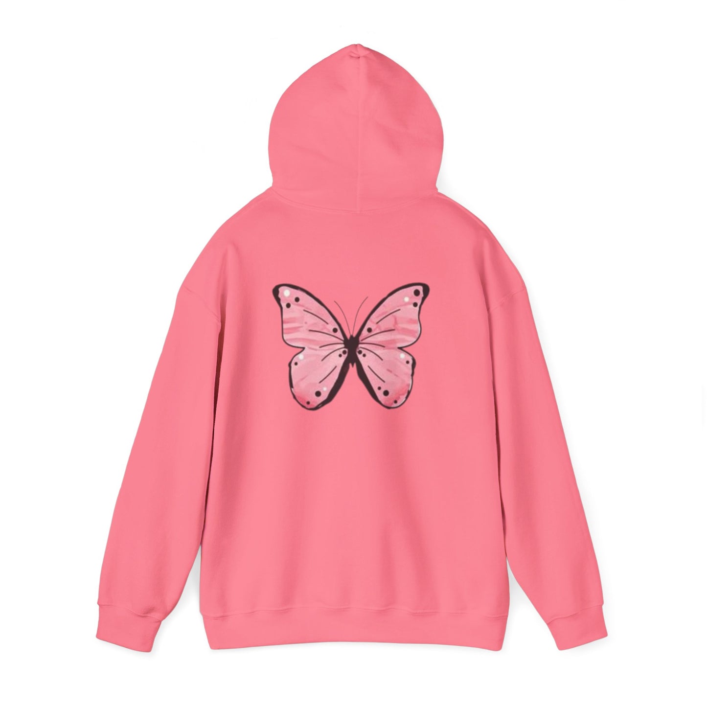 Enjoy Life Butterfly Hoodie, Cozy Unisex Sweatshirt, Inspirational Clothing, Gift for Her, Boho Style, Add to Wardrobe