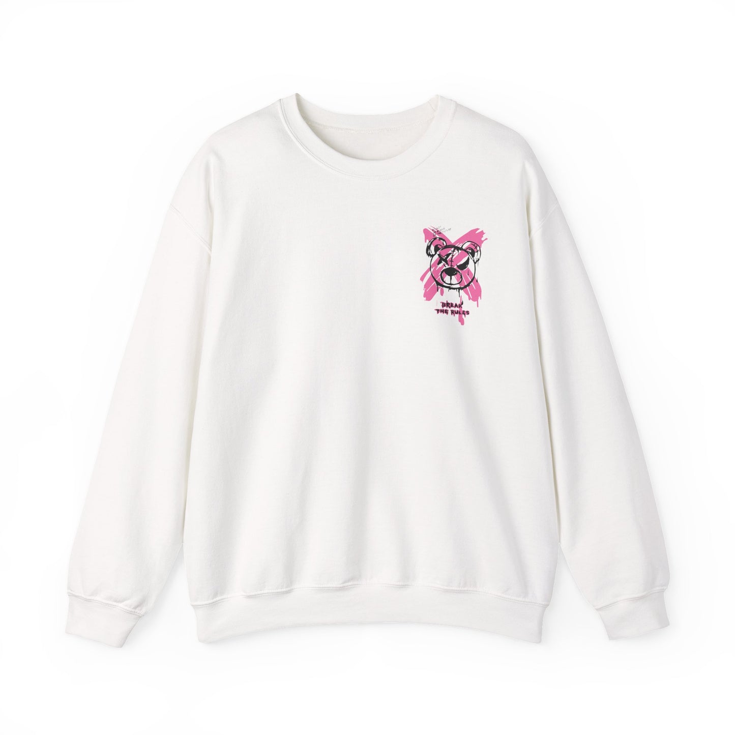 Edgy Graphic Crewneck Sweatshirt | Unisex Oversized Top for Streetwear Lovers, Perfect Gift for Art Enthusiasts, Cool Casual Wear