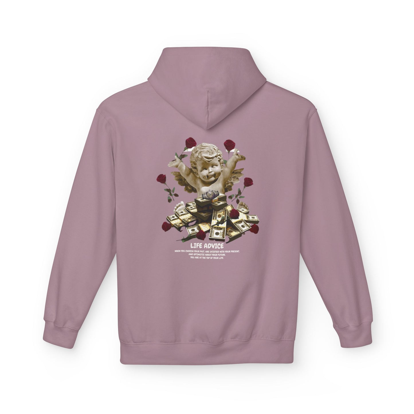 Money Vibes Fleece Hoodie - Stylish Unisex Softstyle Hoodie, Inspirational Gift, Casualwear, Trendy Apparel, Everyday Comfort