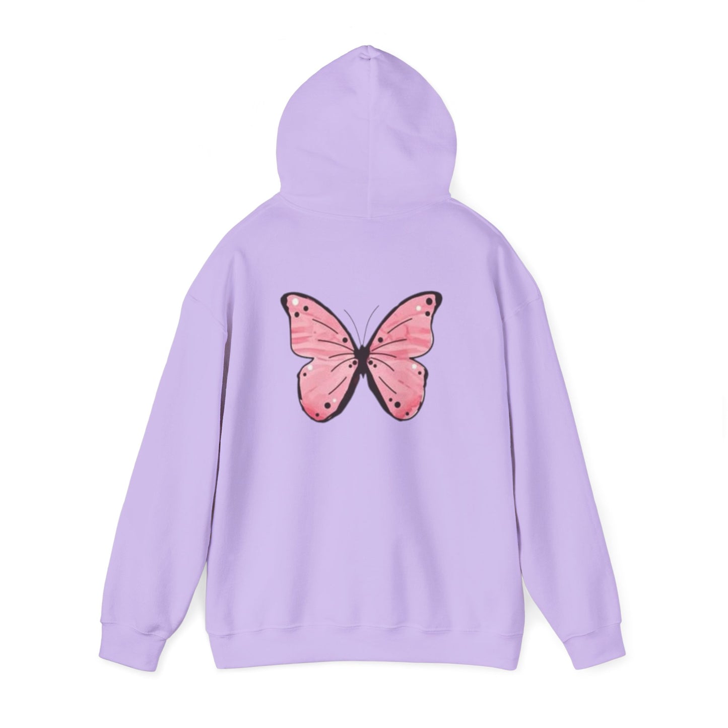 Enjoy Life Butterfly Hoodie, Cozy Unisex Sweatshirt, Inspirational Clothing, Gift for Her, Boho Style, Add to Wardrobe