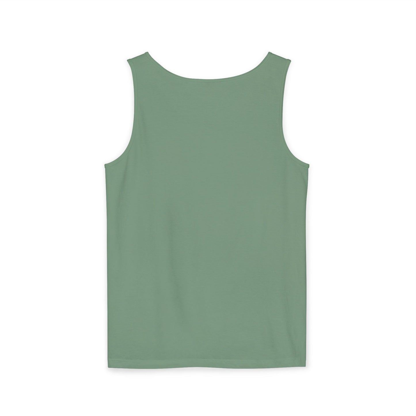 Garment-Dyed Tank Top, Relaxed Summer Tee, Beachwear, Casual Layering Piece, Unique Graphic Top, Gift for Him/Her