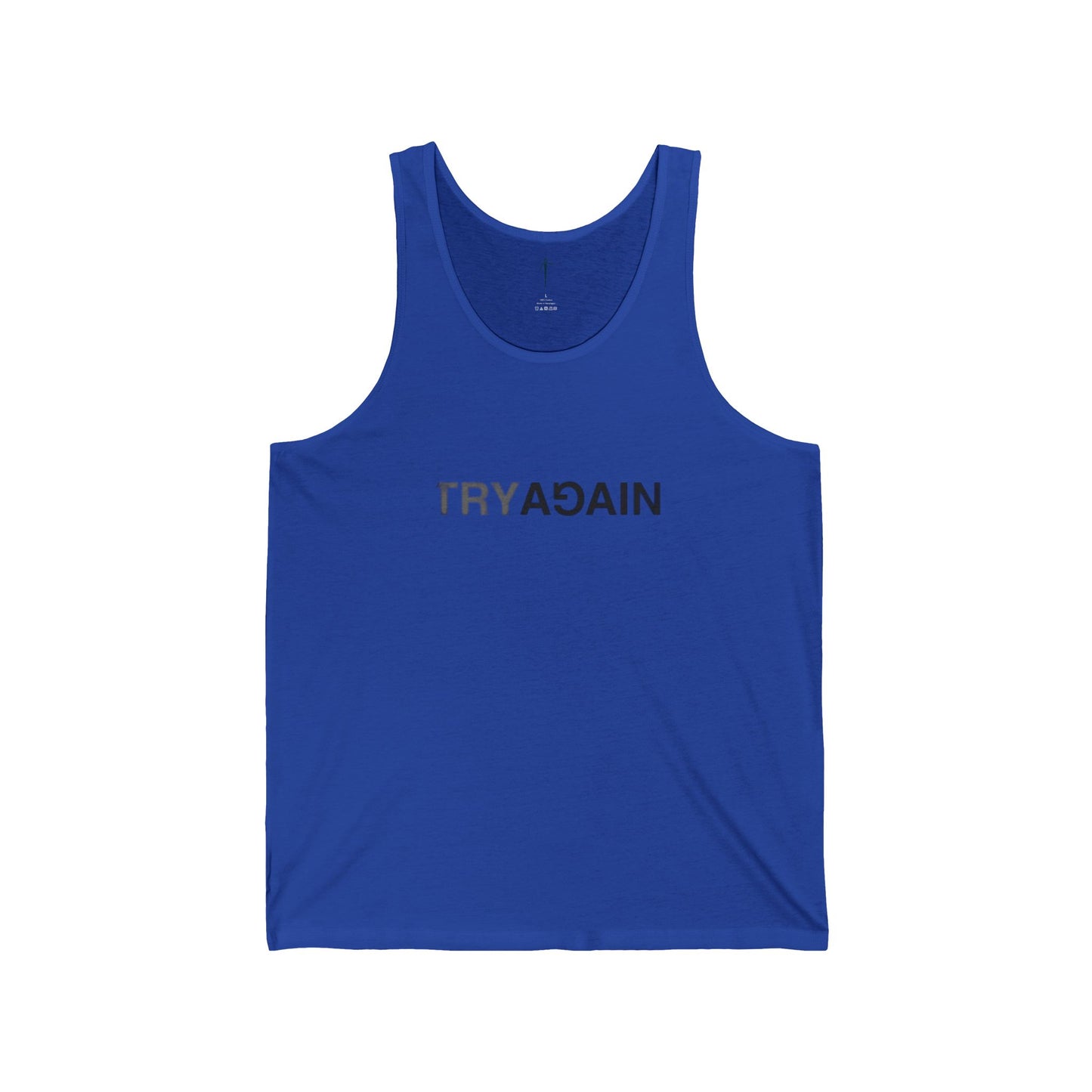 Motivational Unisex Jersey Tank - Perfect for Gym, Sports, Summer, Workout, Casual Style, Inspirational Apparel