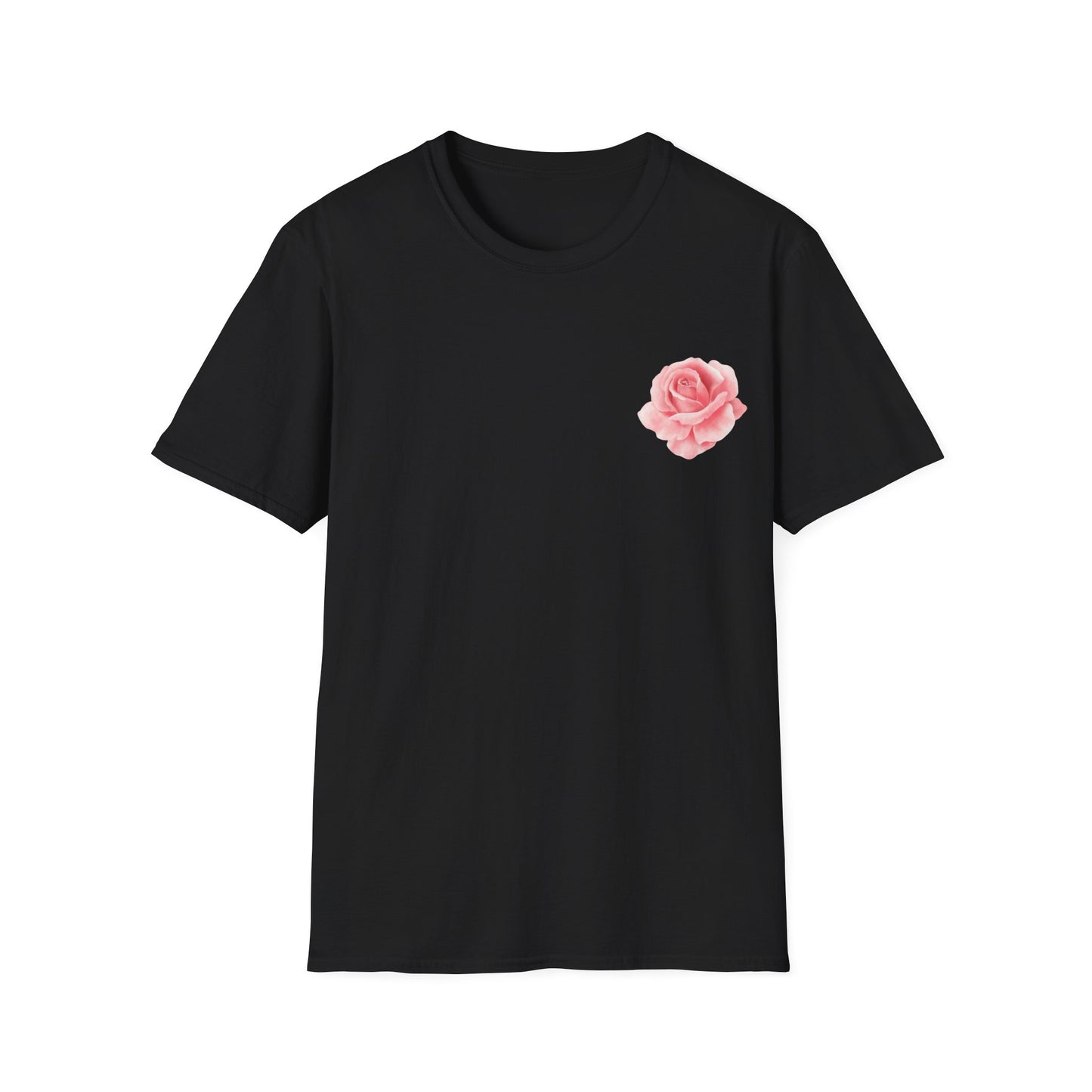 Romantic Floral Graphic T-Shirt, Casual Wear, Gift for Her, Birthday, Mother's Day, Summer Fashion, Unisex Tee