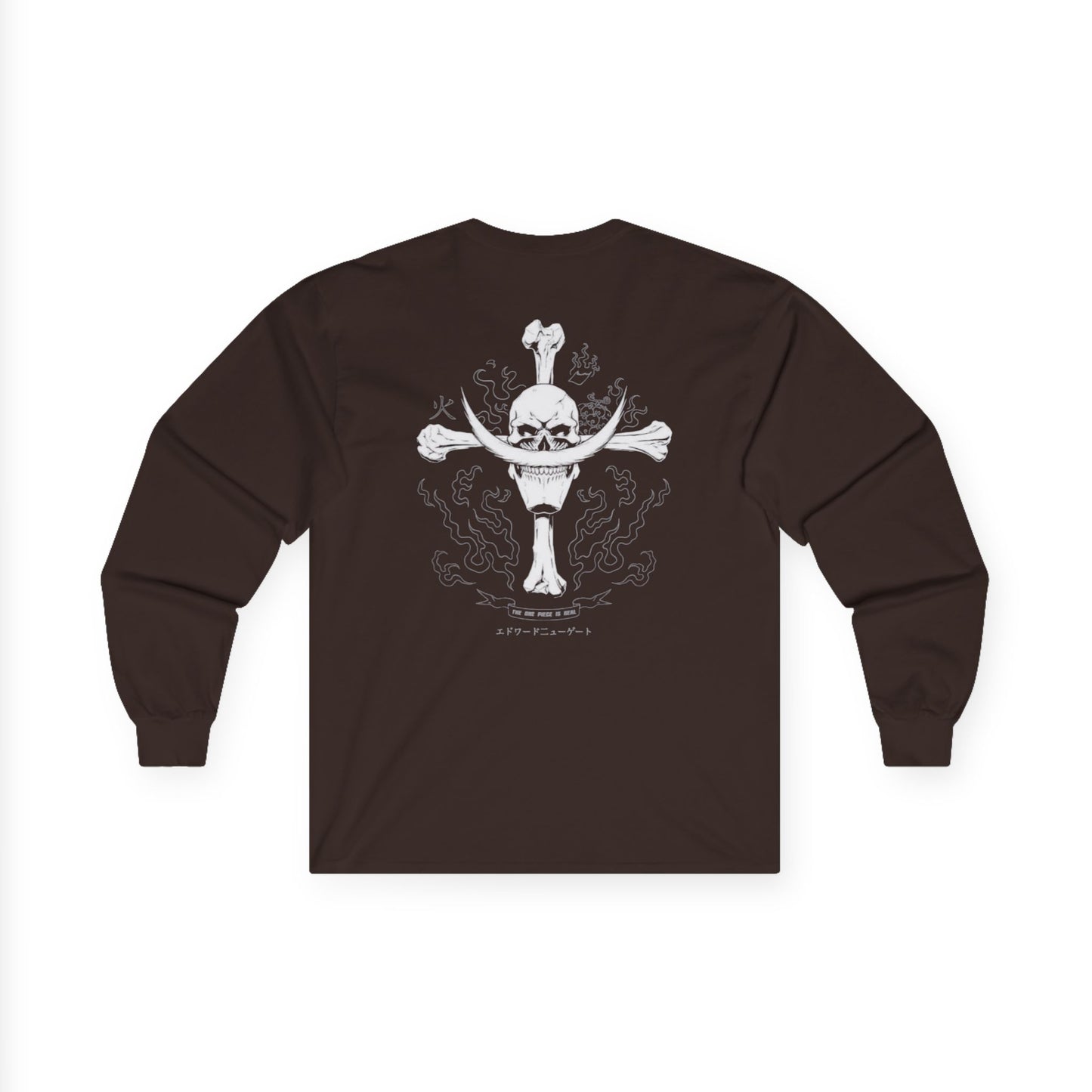 Stylish Long Sleeve Tee, One Piece Design, Unisex Shirt, Casual Wear, Gift for Anime Fans, Trendy Apparel, Everyday Comfort