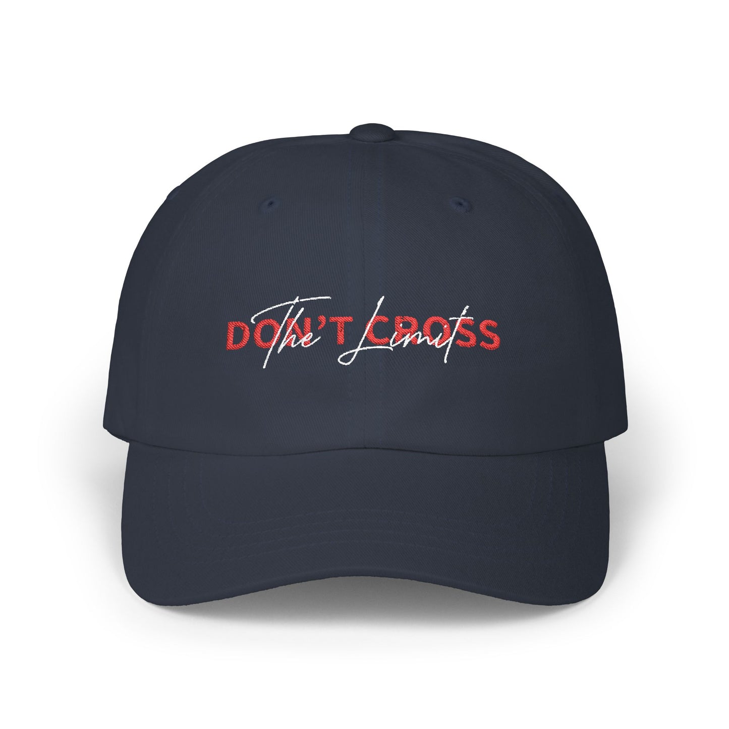 Don't Cross Classic Dad Cap - Stylish Father's Day Gift, Casual Accessories, Trendy Cap, Unique Embroidered Hat, Everyday Wear