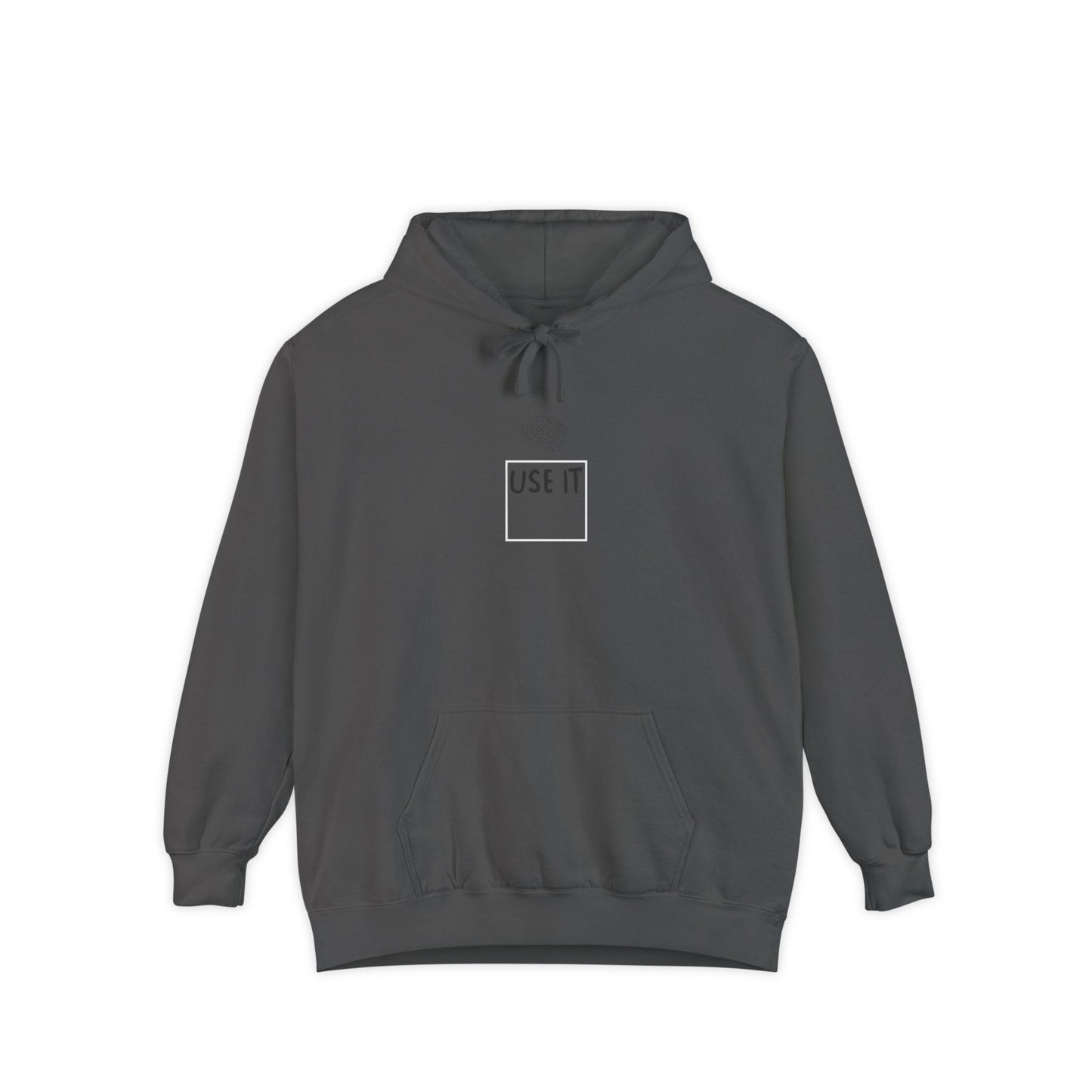 Creative Unisex Garment-Dyed Hoodie, Casual Wear, Unique Gift, Comfortable Sweatshirt, Inspirational Hoodie, Everyday Fashion