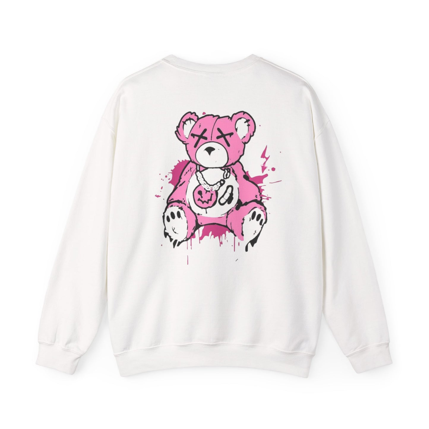 Edgy Graphic Crewneck Sweatshirt | Unisex Oversized Top for Streetwear Lovers, Perfect Gift for Art Enthusiasts, Cool Casual Wear