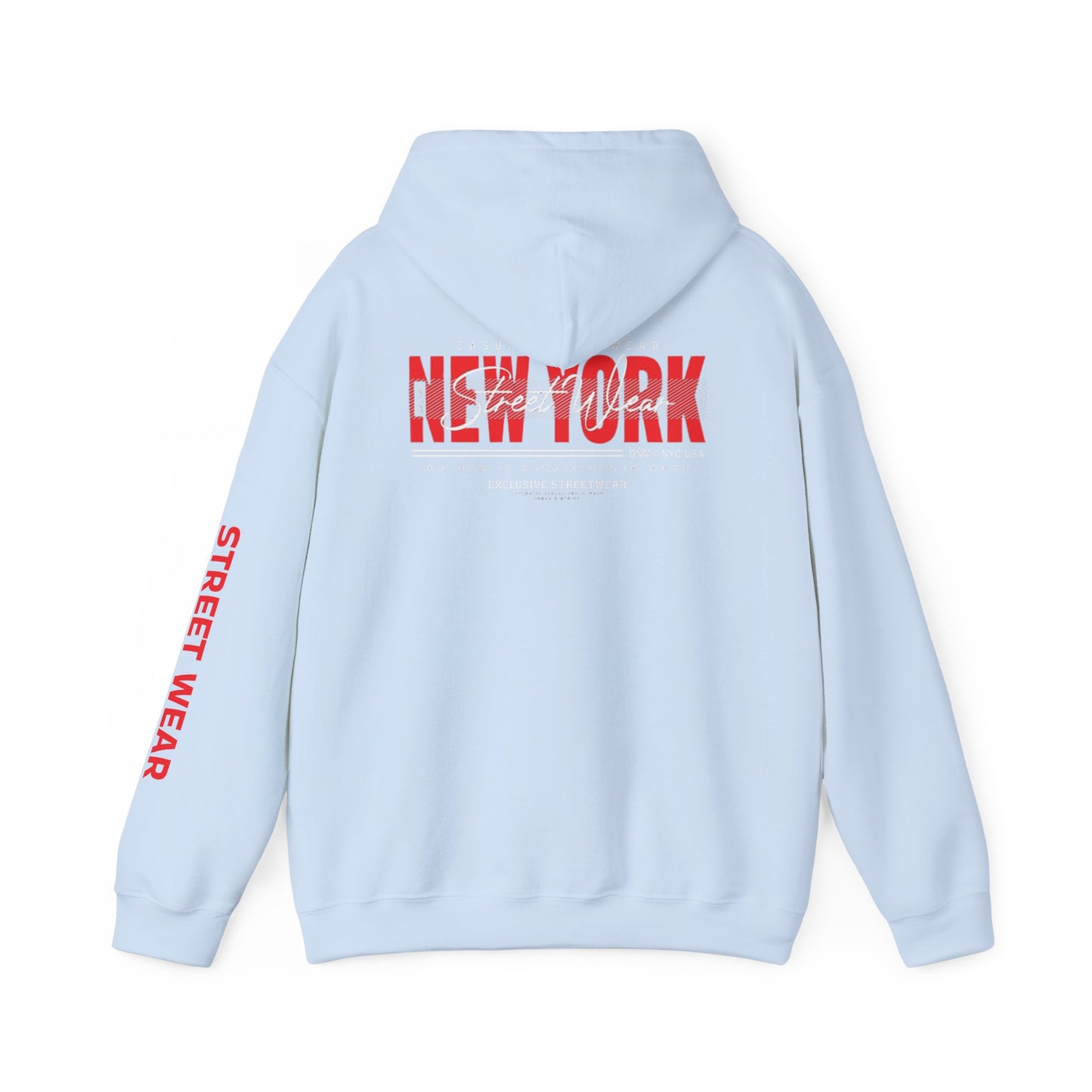NYC Street Wear Hoodie, Unisex Heavy Blend Sweatshirt, New York Gift, Cozy Street Style, Fashion Statement, Urban Apparel