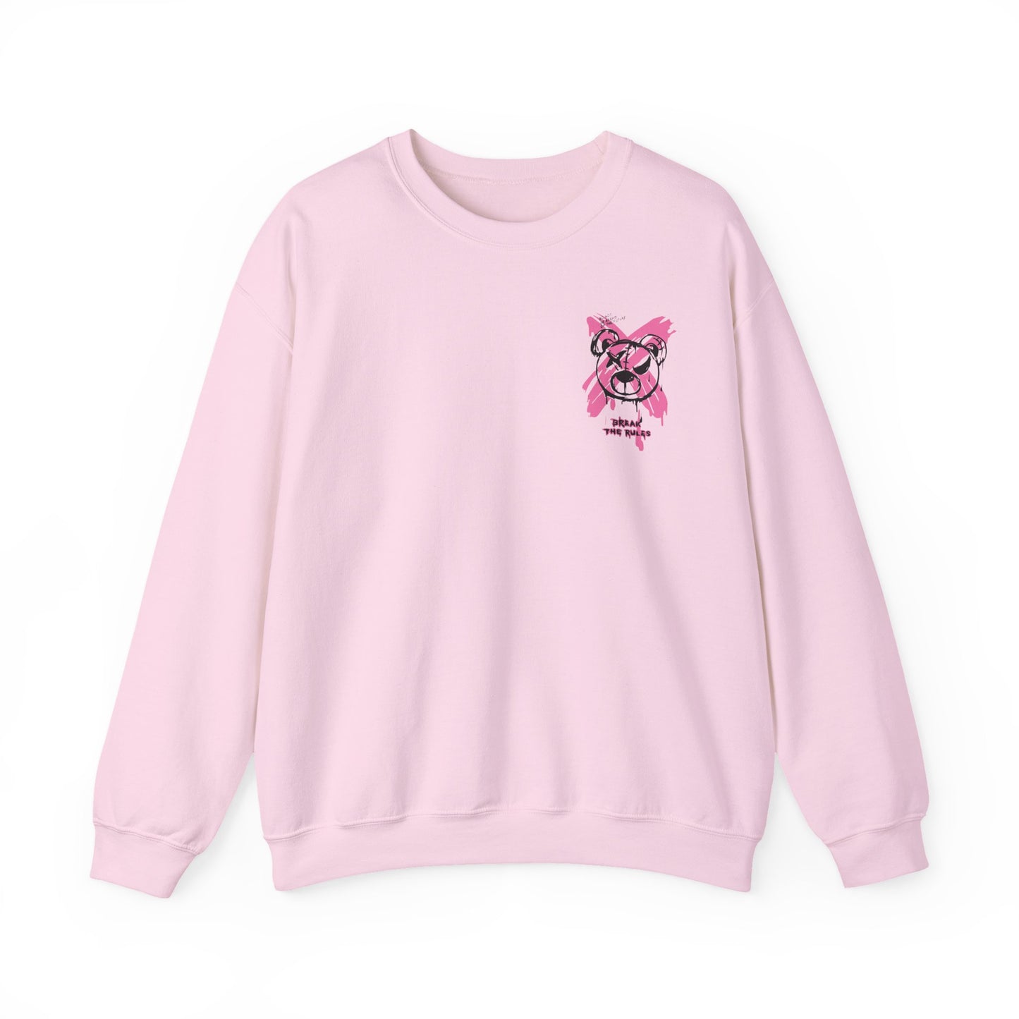 Edgy Graphic Crewneck Sweatshirt | Unisex Oversized Top for Streetwear Lovers, Perfect Gift for Art Enthusiasts, Cool Casual Wear