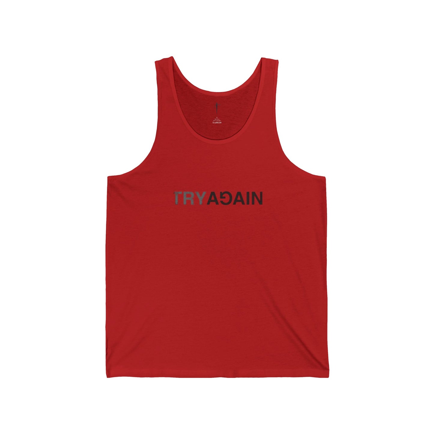 Motivational Unisex Jersey Tank - Perfect for Gym, Sports, Summer, Workout, Casual Style, Inspirational Apparel