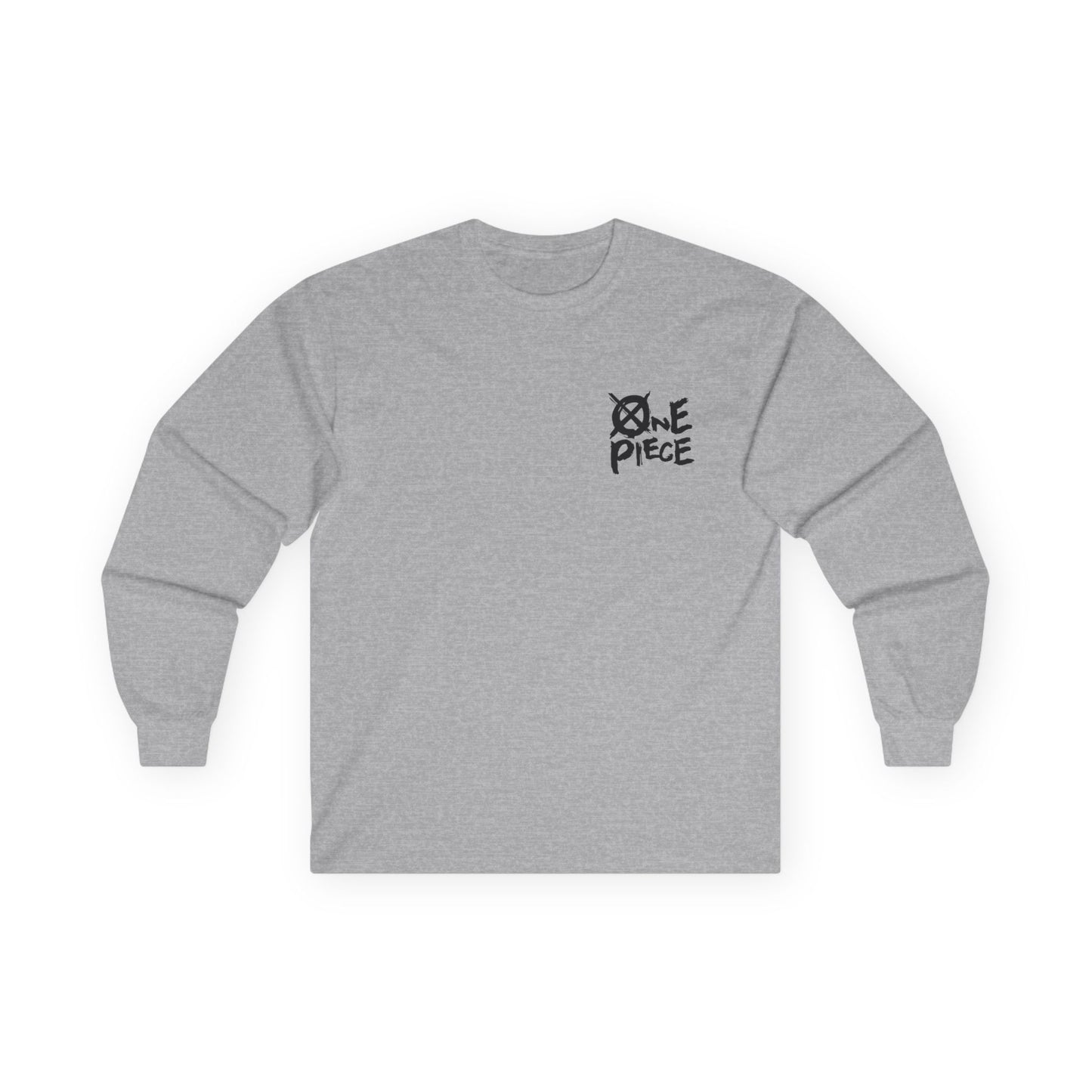 Stylish Long Sleeve Tee, One Piece Design, Unisex Shirt, Casual Wear, Gift for Anime Fans, Trendy Apparel, Everyday Comfort