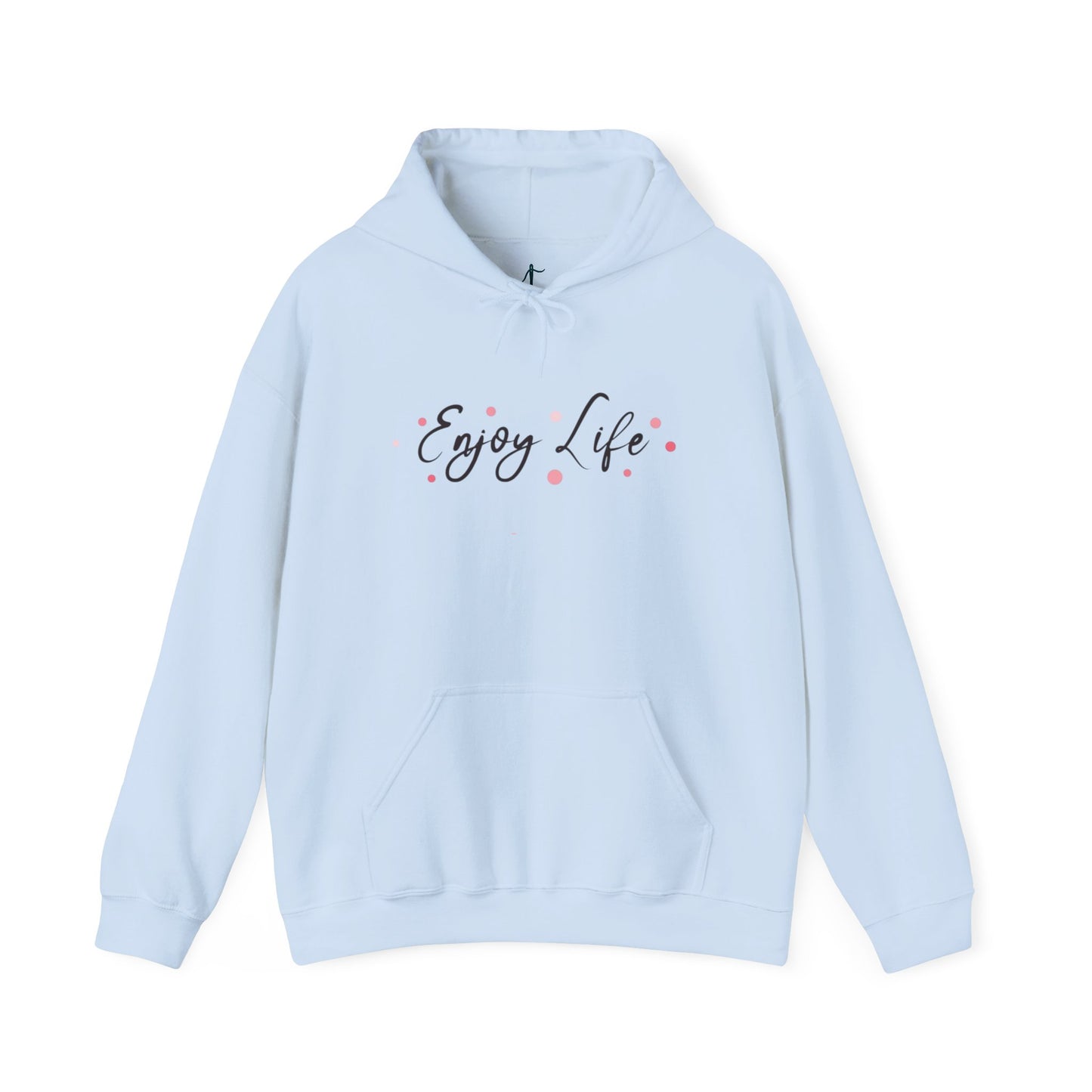 Enjoy Life Butterfly Hoodie, Cozy Unisex Sweatshirt, Inspirational Clothing, Gift for Her, Boho Style, Add to Wardrobe
