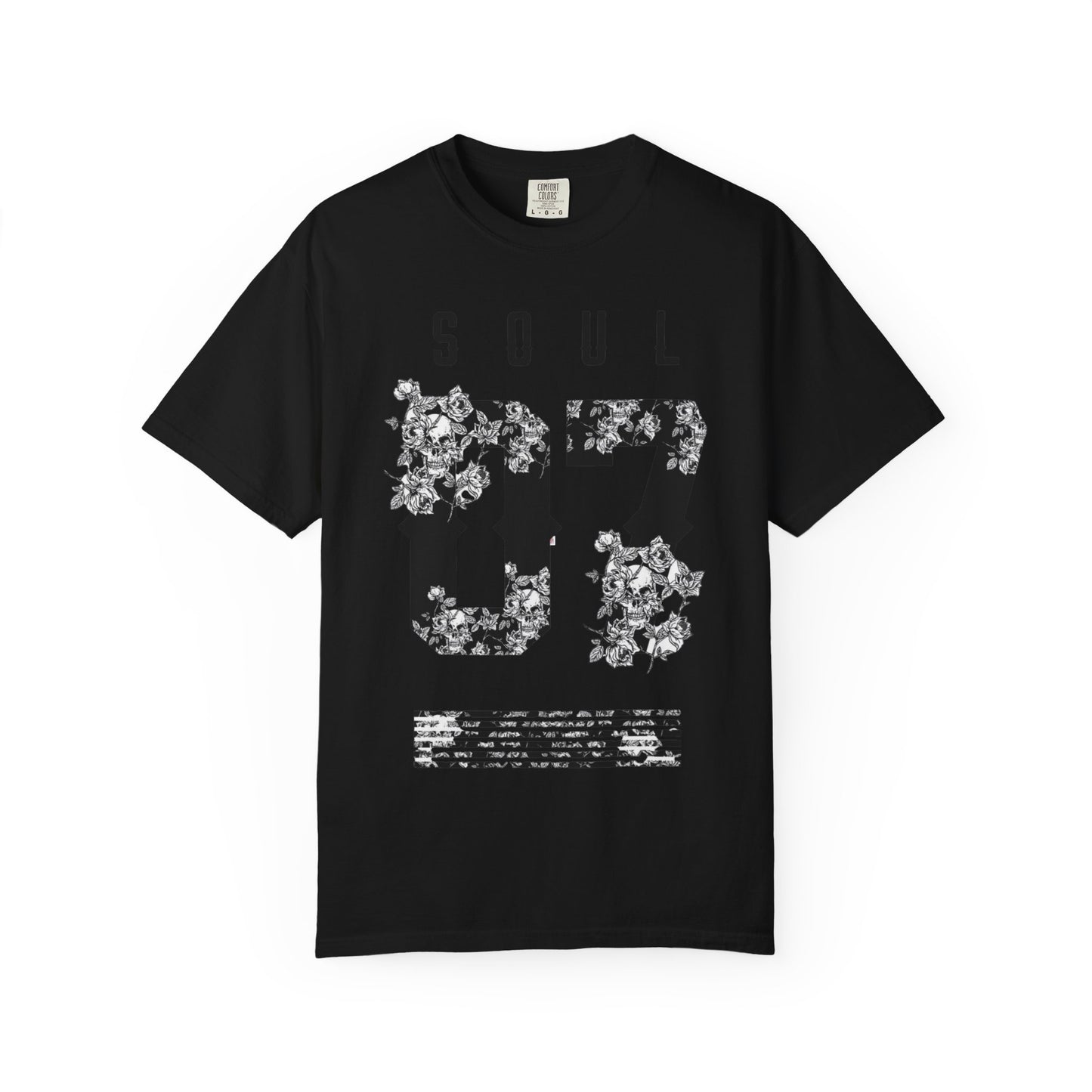 Soul 07 Floral Unisex T-Shirt, Vintage Style Tee, Everyday Casual Wear, Gift for Friends, Summer Fashion