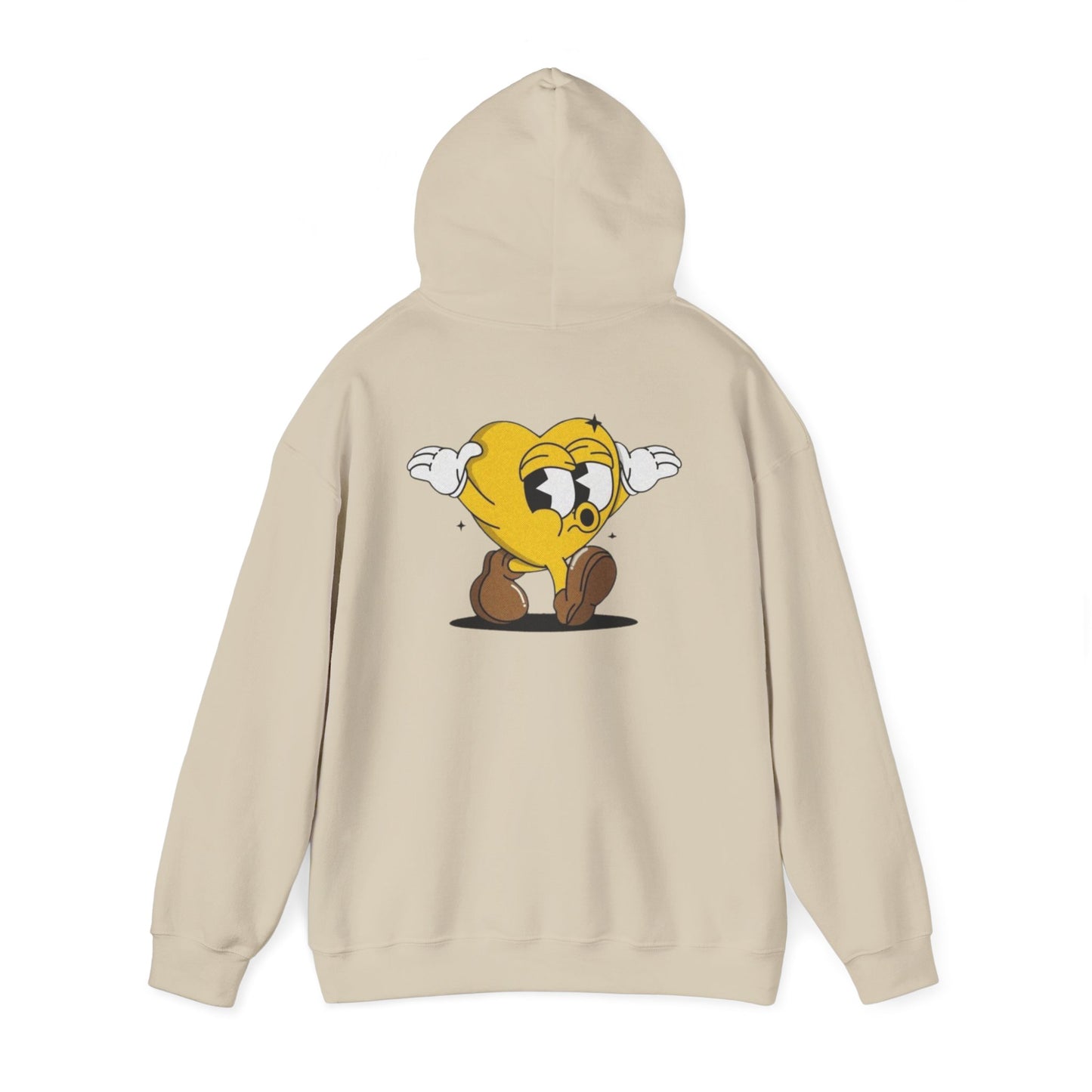 Grow With The Flow Hoodie - Unisex Heavy Blend™ Sweatshirt, Cozy Athleisure, Gift for Friends, Casual Wear, Unique Graphic Design