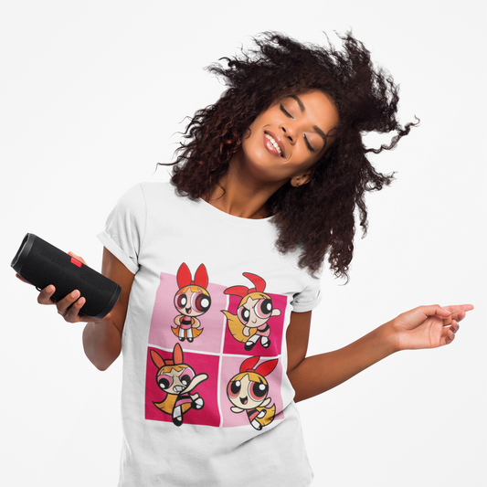 Pop Art Animated T-Shirt for Fun Lovers | Cool Graphic Tee, Gift for Her, Vintage Style, Cartoon Character Shirt
